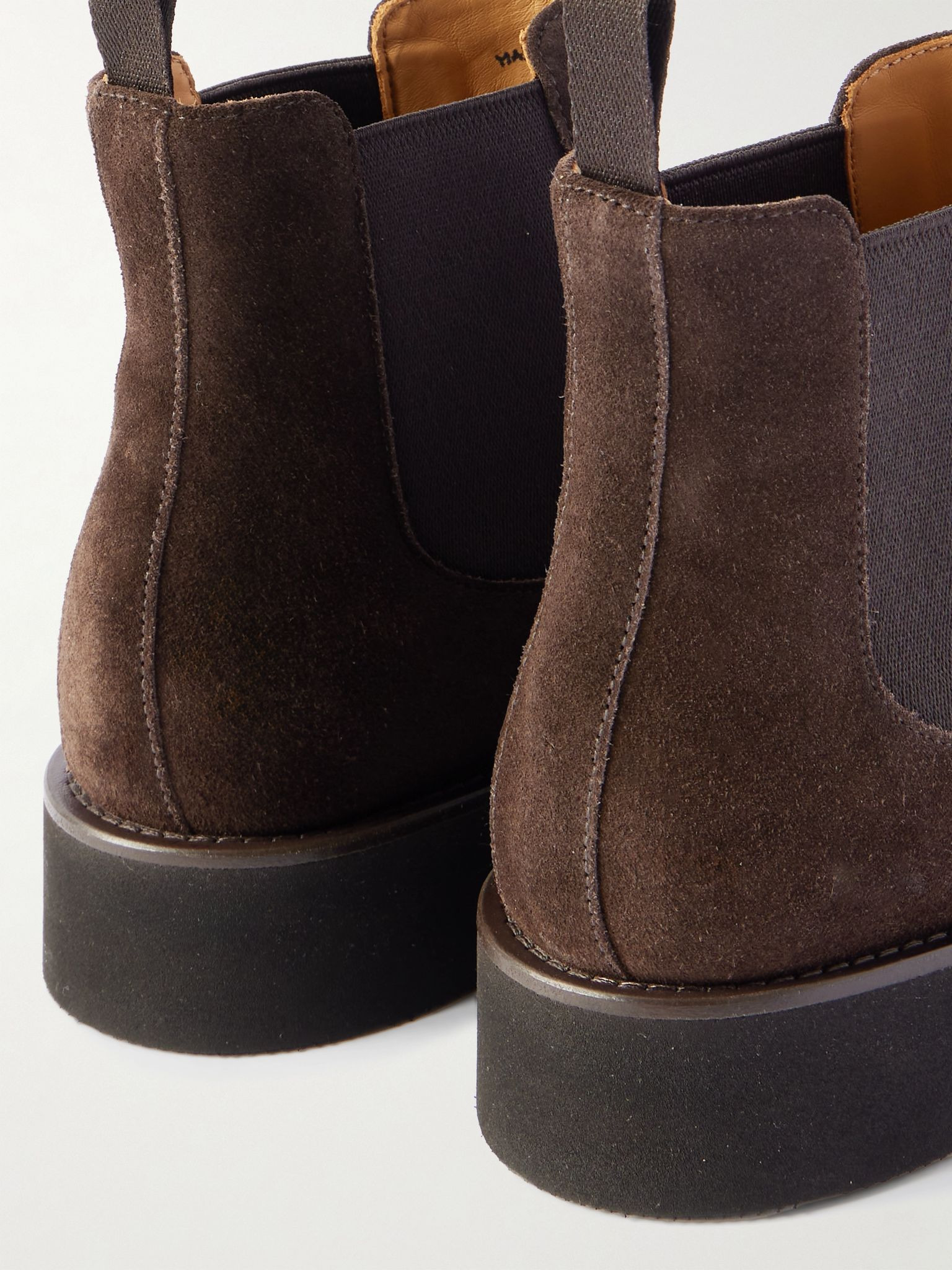 Monmouth suede Chelsea boots Brown - 4
