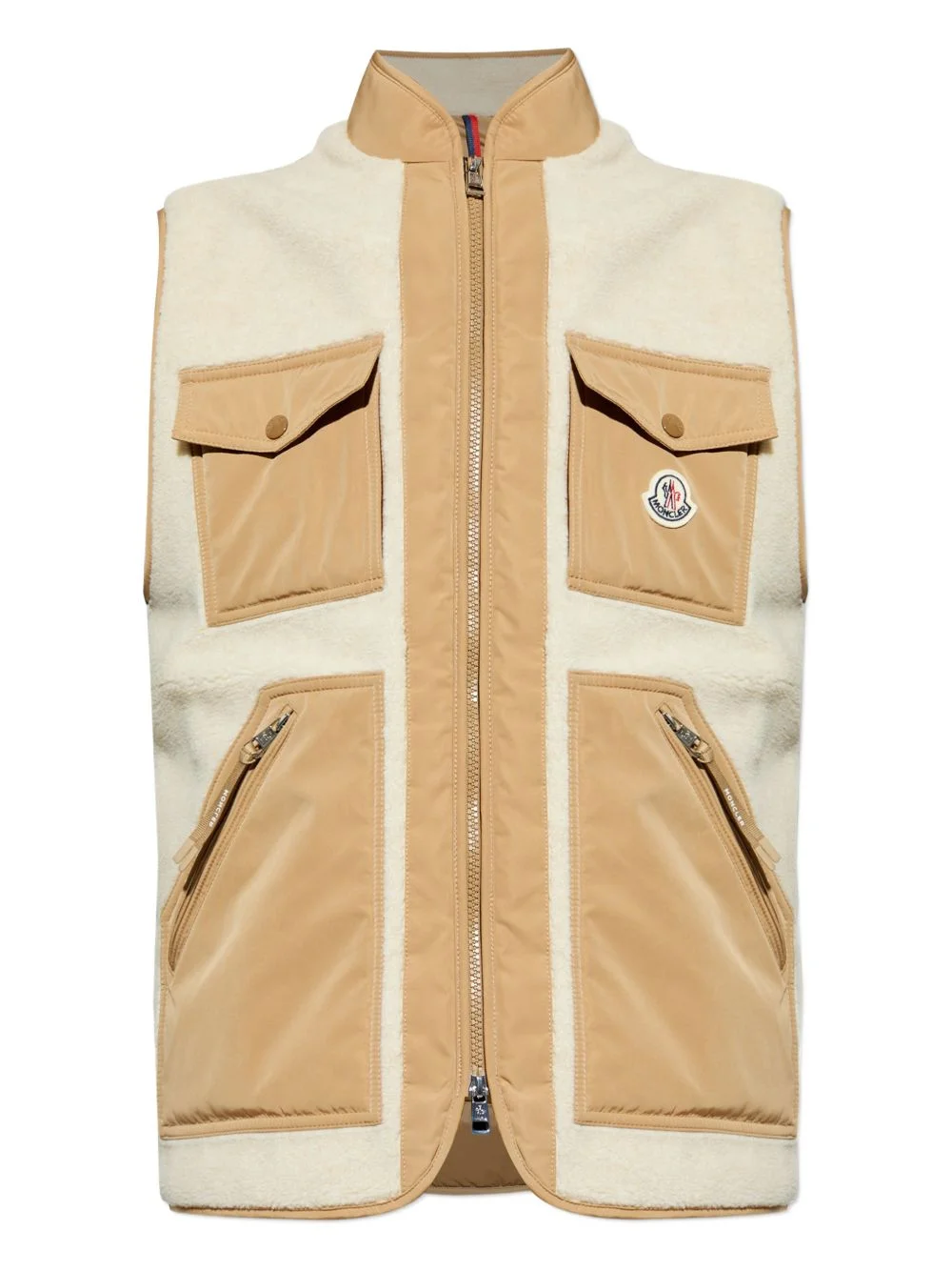 pocket padded gilet - 1