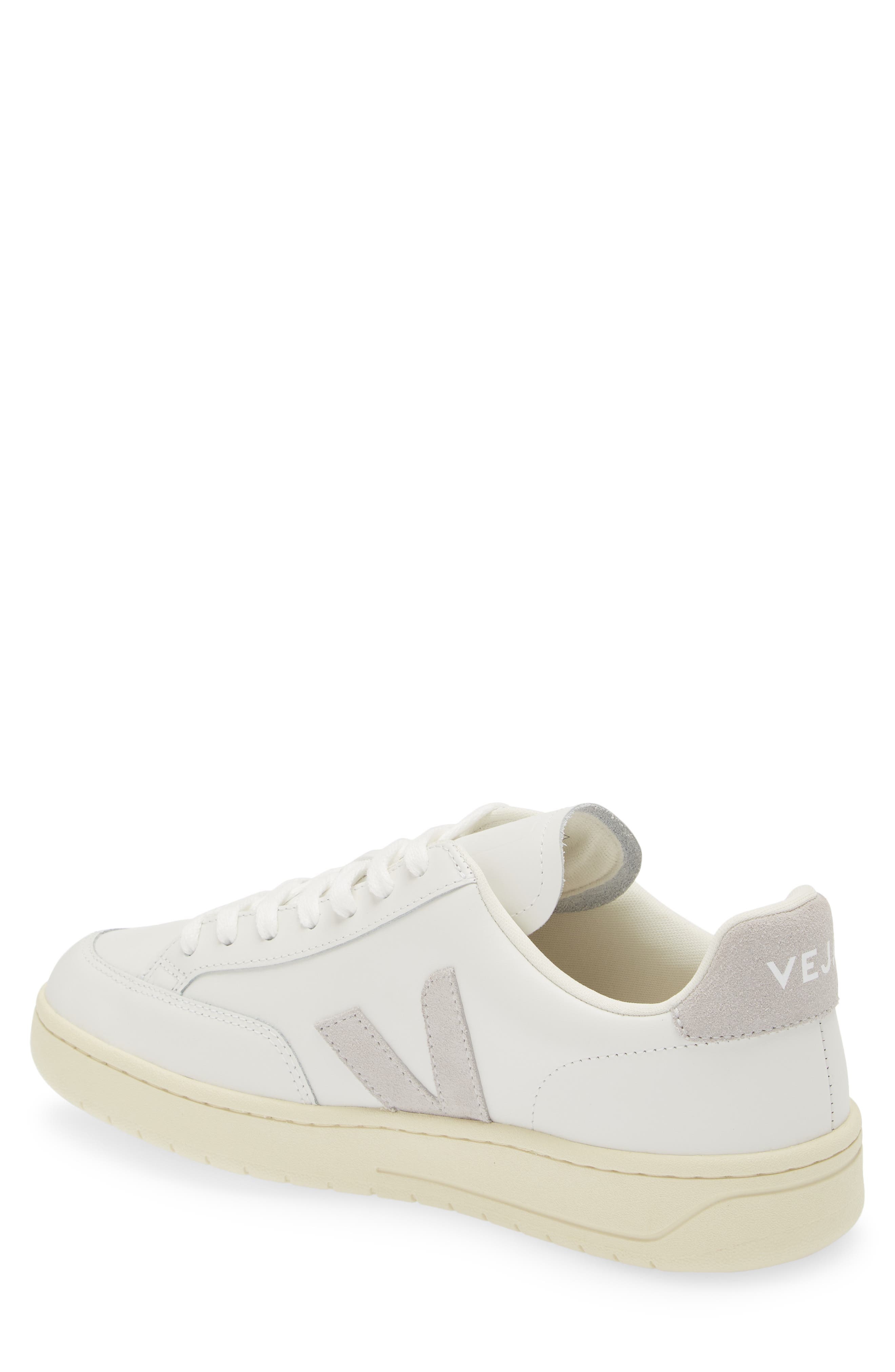 Veja V-12 Sneaker in White/Light Grey at Nordstrom - 2