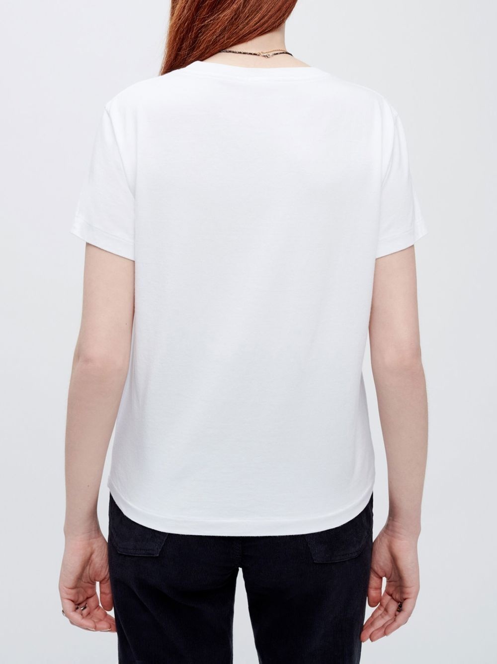 basic short-sleeved T-shirt - 4