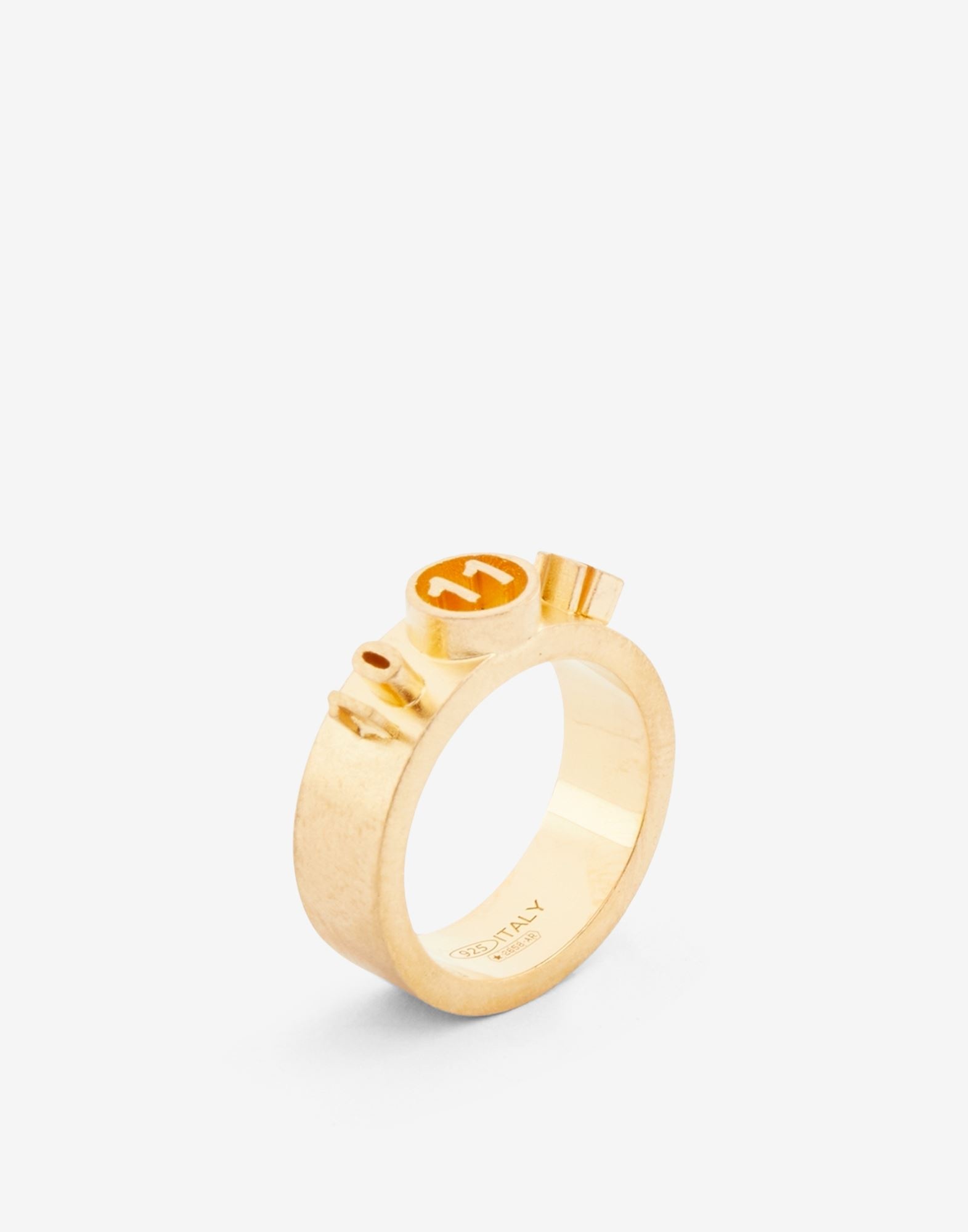 Numerical logo ring - 3
