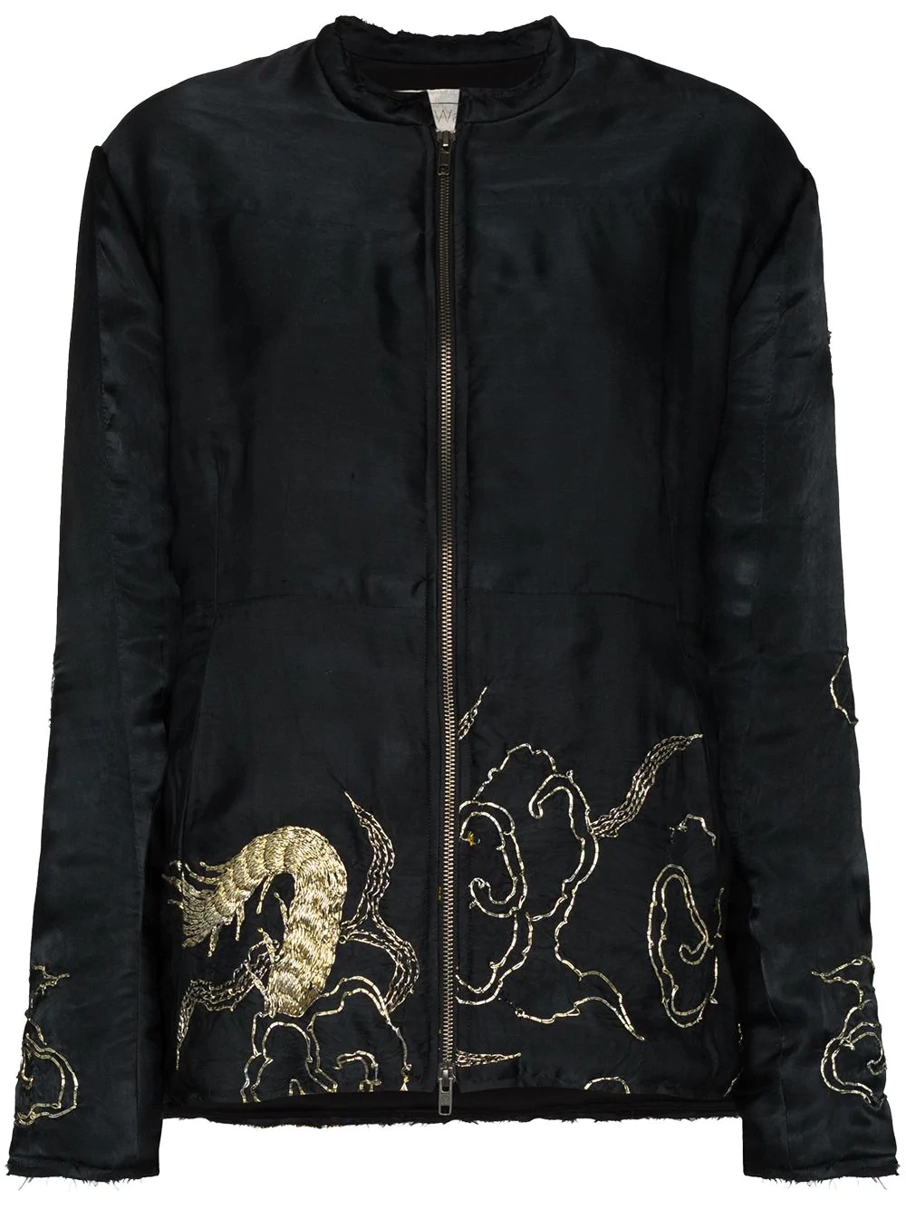 embroidered bomber jacket - 1