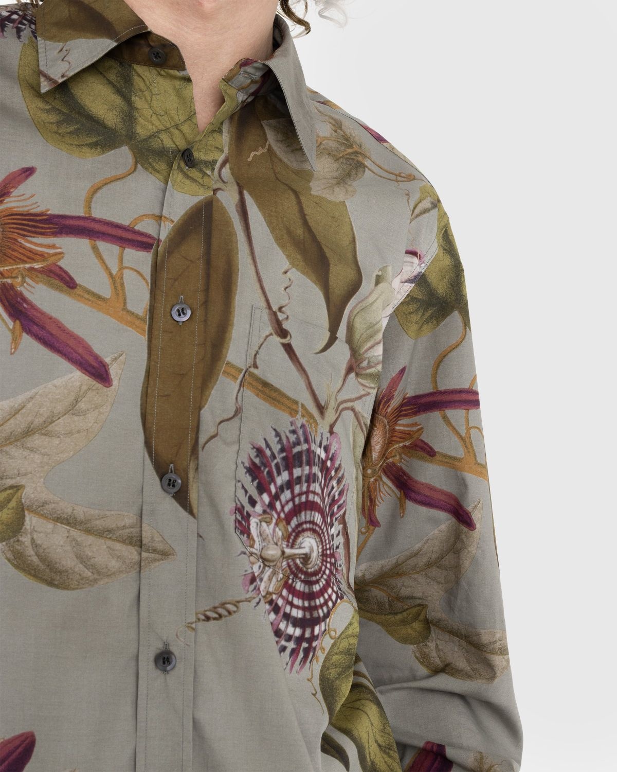 Dries van Noten – Cannon Shirt Grey - 5