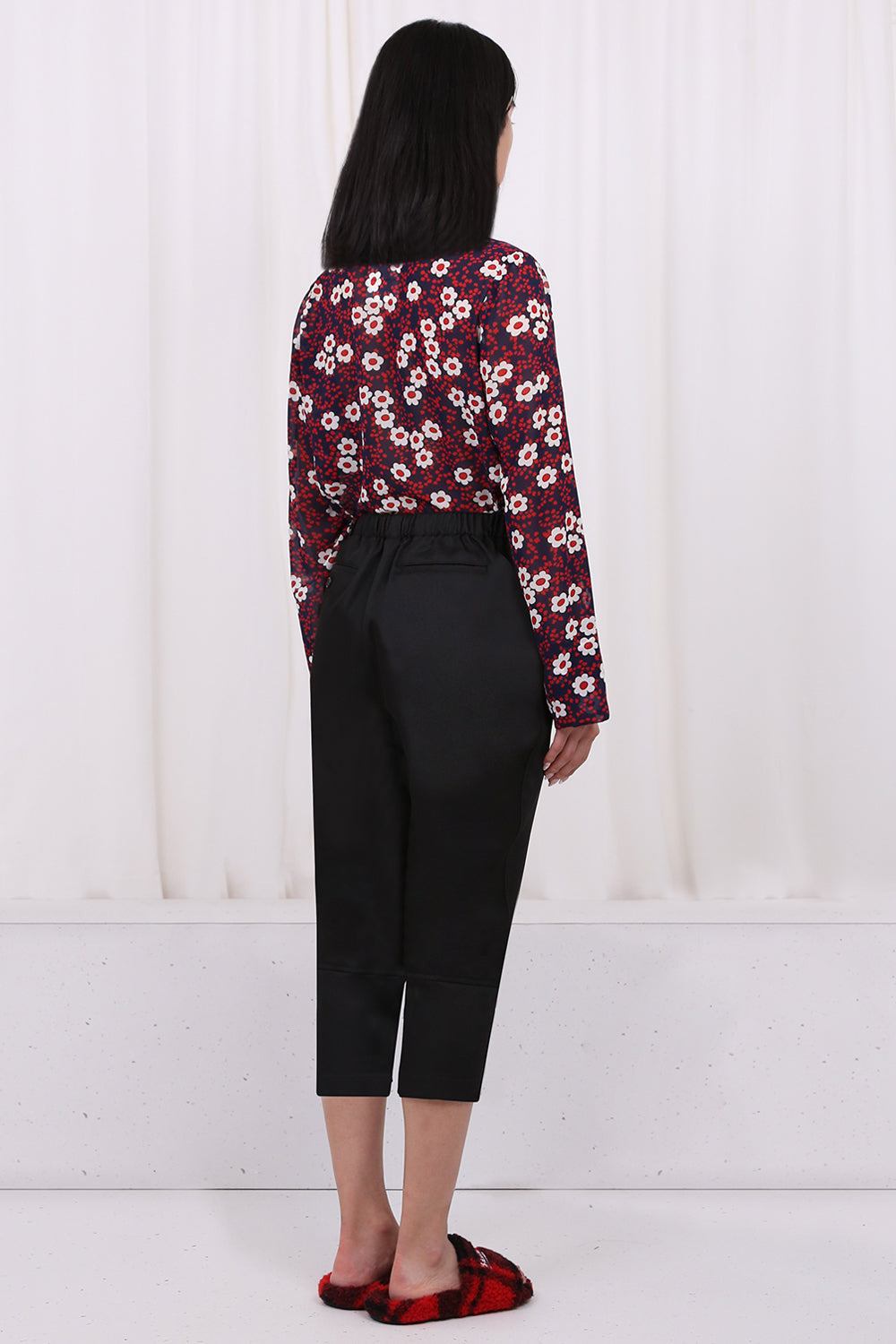 TAPERED CUFF PANTS | BLACK - 3