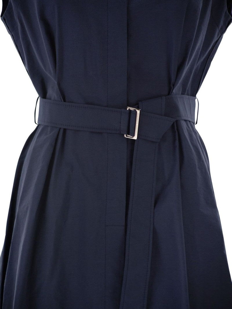 sleeveless belted maxi dress 4