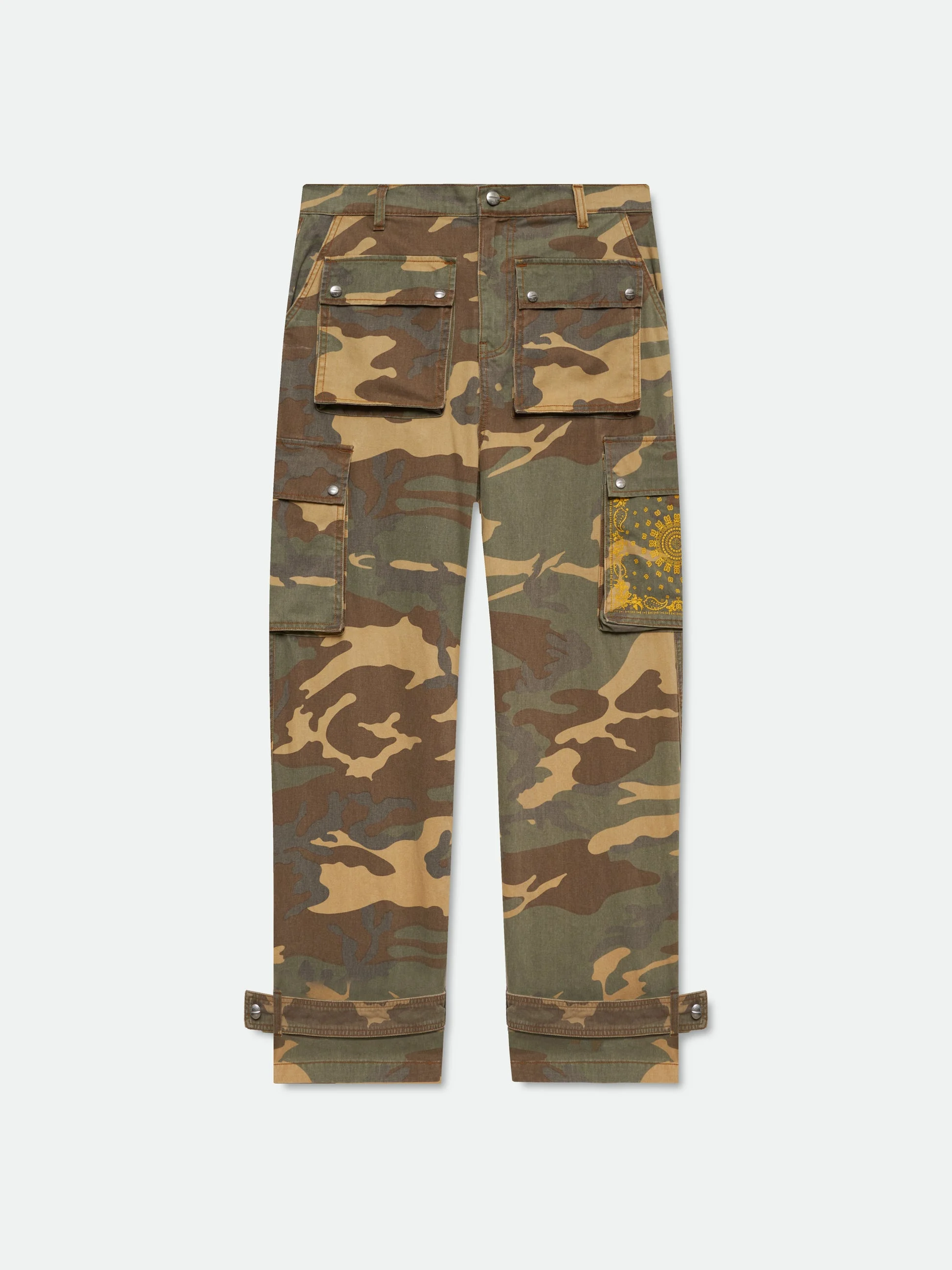 CAMO SNAP CARGO PANT - 1