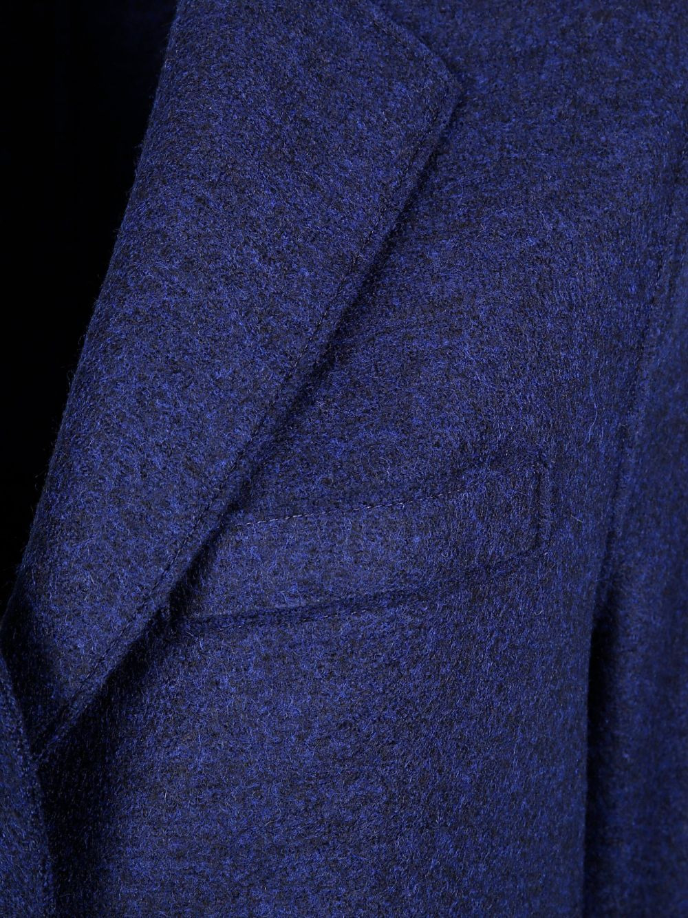 single-breasted wool coat - 3