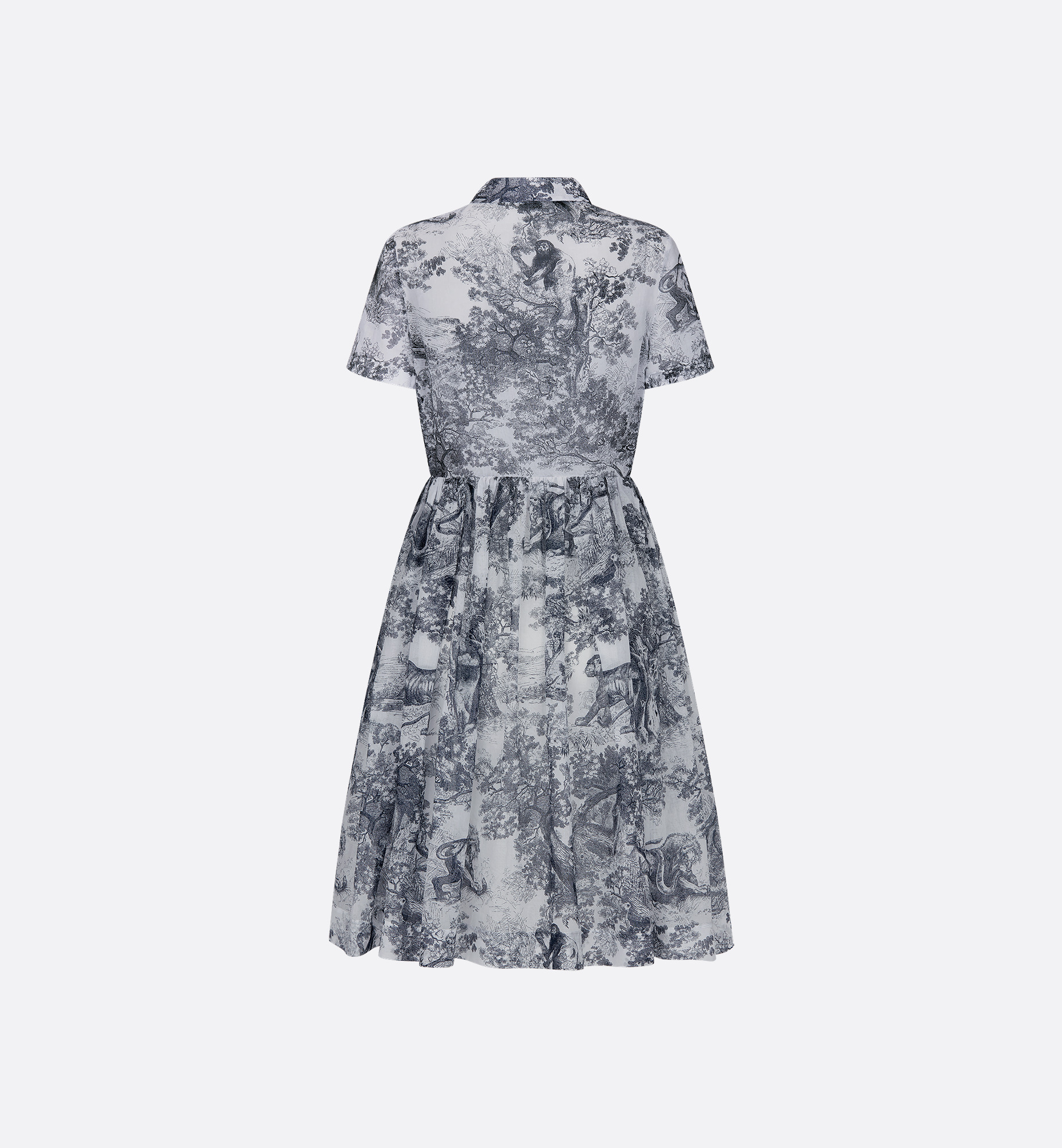 Mid-Length Shirt Dress - 5