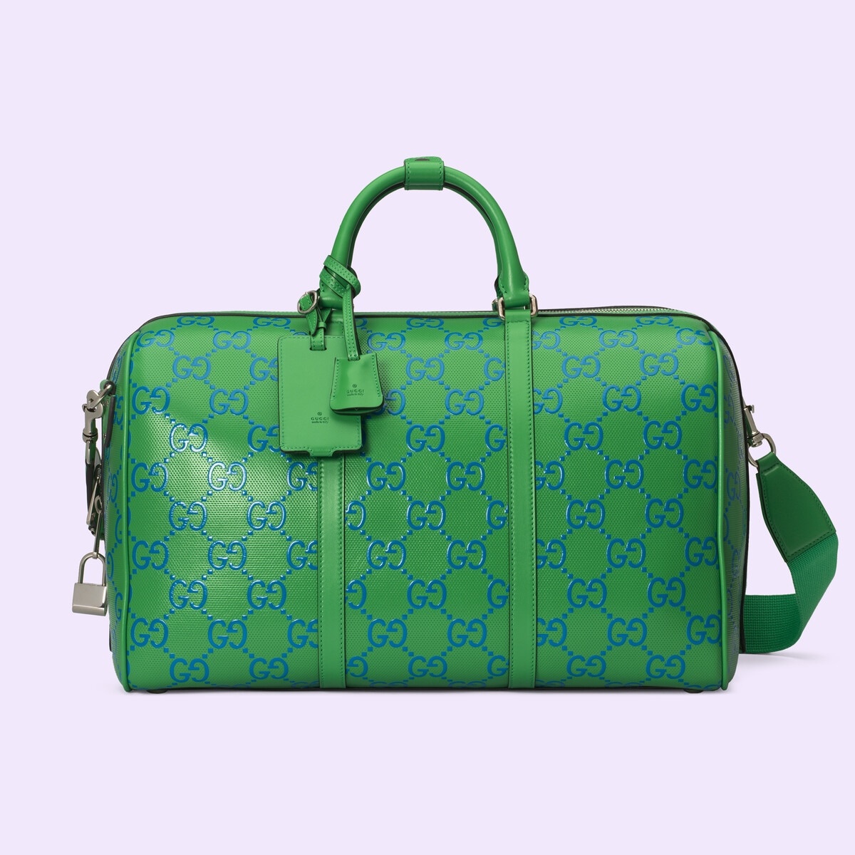 GG embossed duffle bag - 1