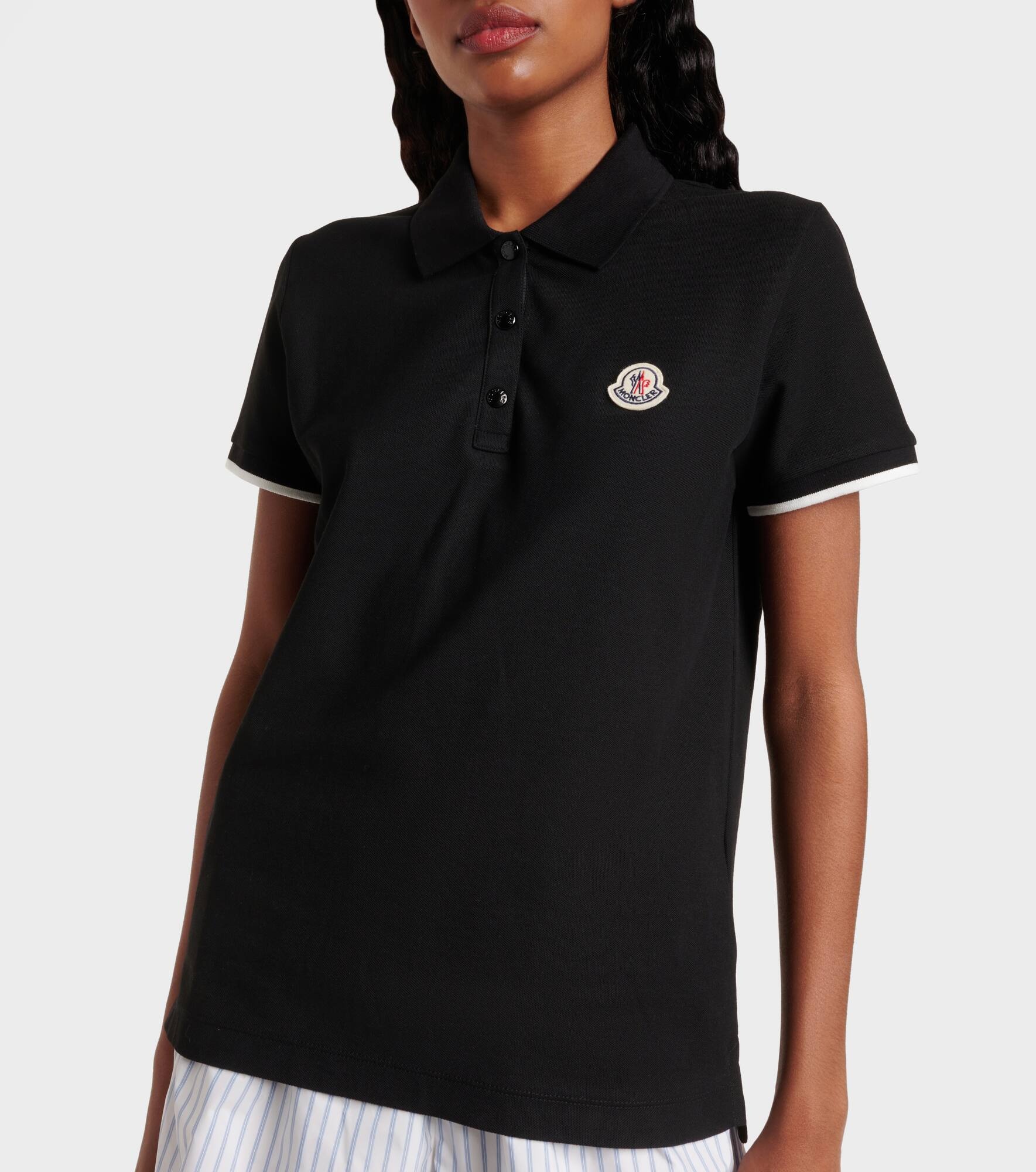 Logo cotton polo shirt - 6