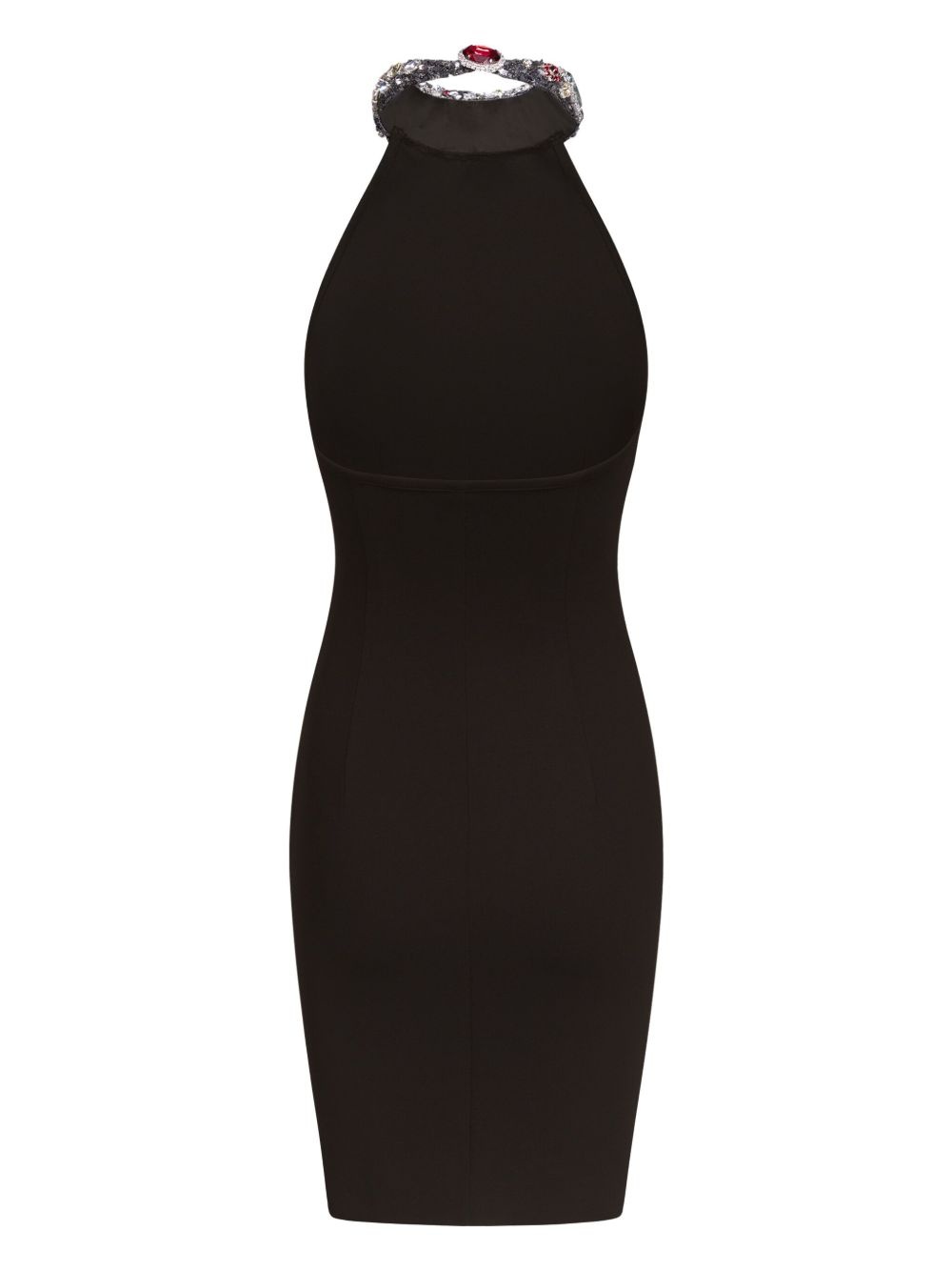 crystal-embellished minidress - 5