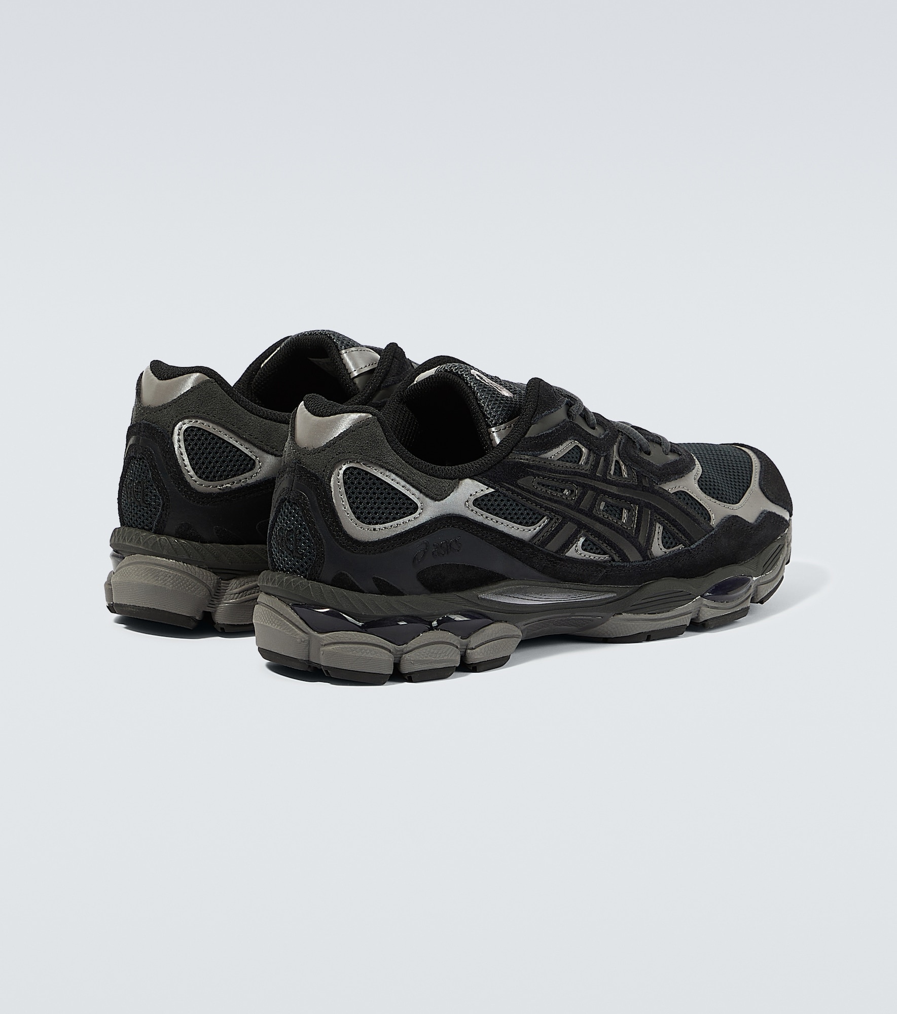 GEL-NYC leather-trimmed sneakers - 6