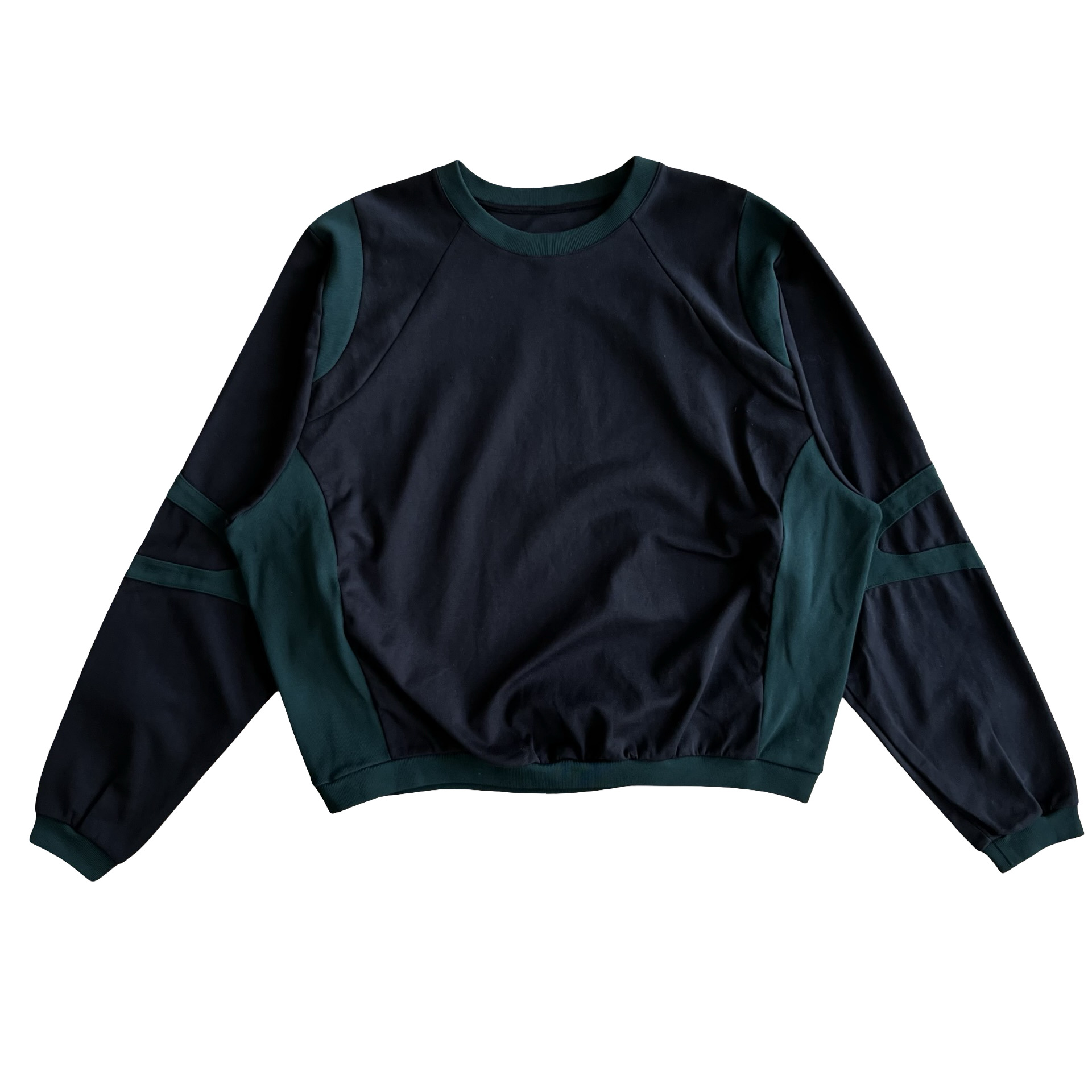 Final Blow - J.L - A.L Paneled Crewneck Sz Large - 1