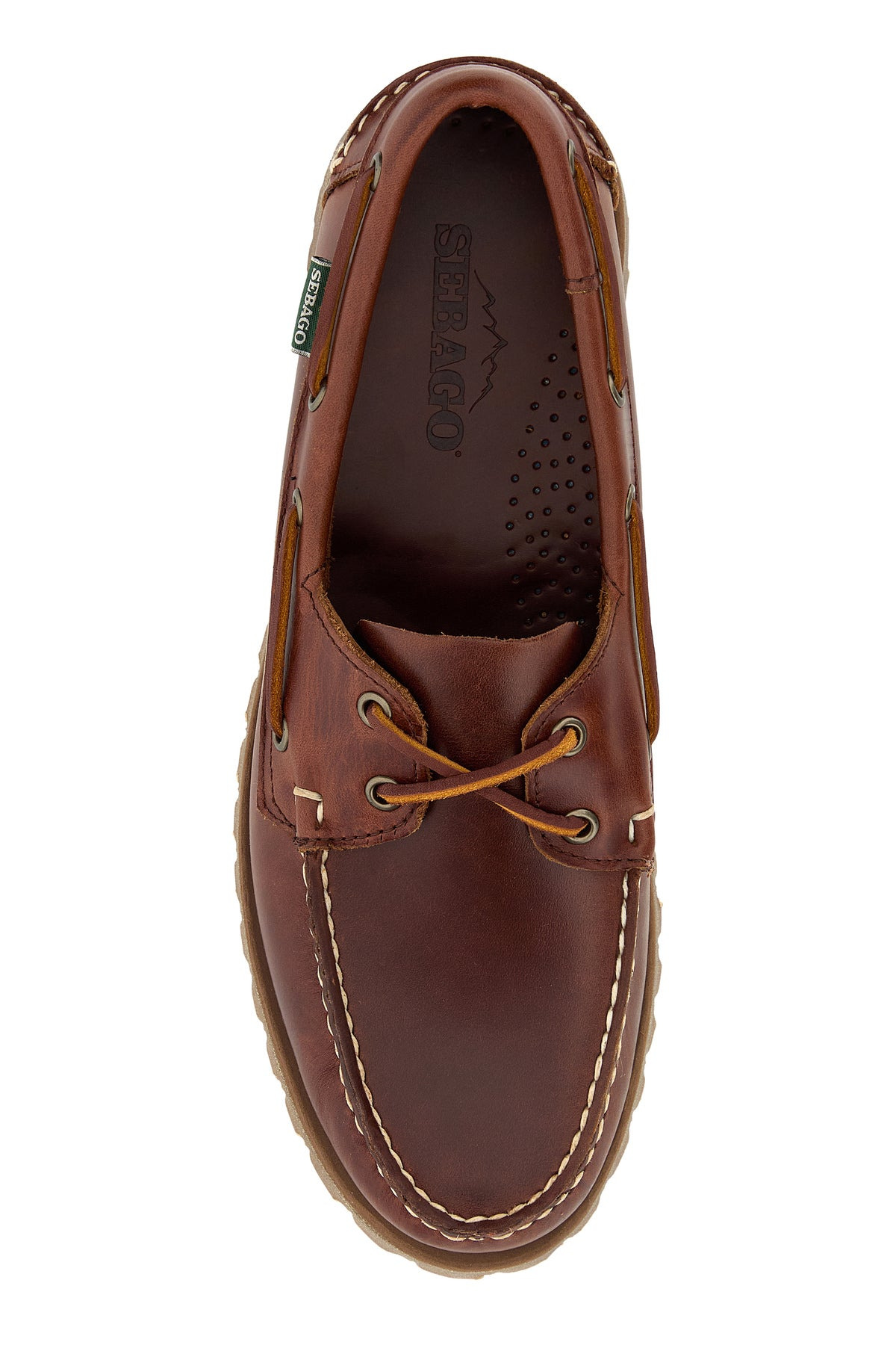 Brown leather Ranger loafers - 4
