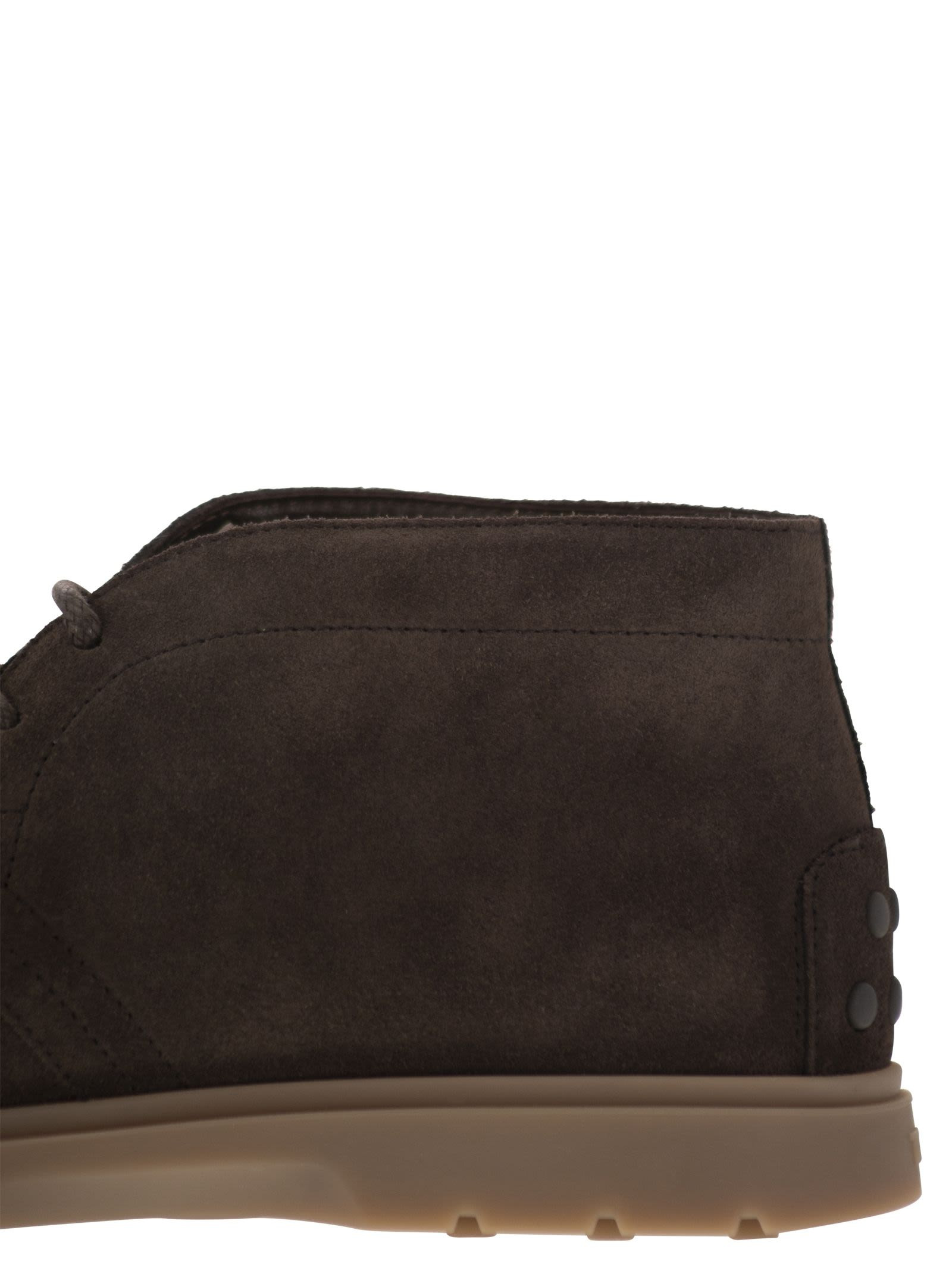 Tod's Men Suede Leather Boots - 7
