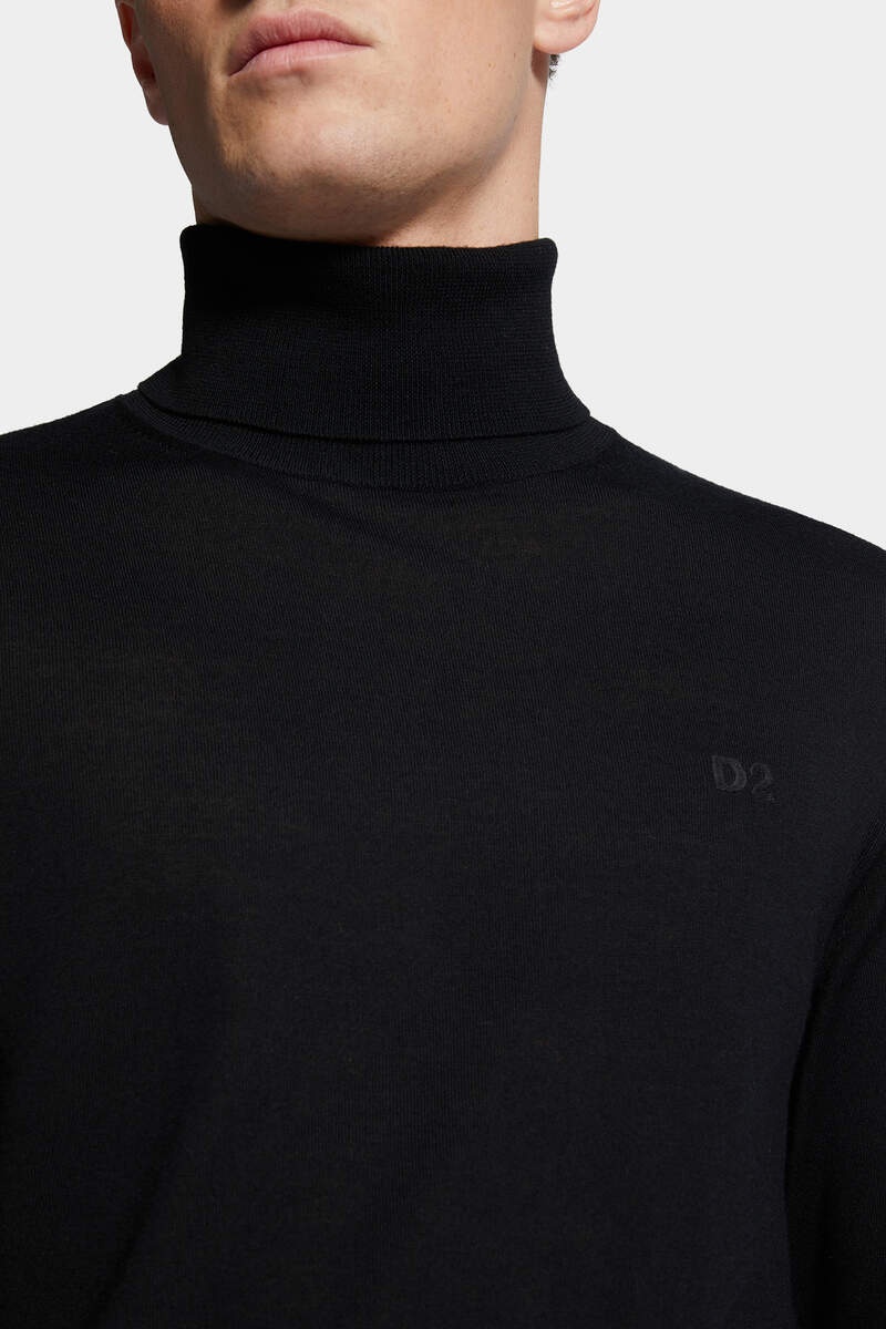 D2 WOOL TURTLENECK - 5