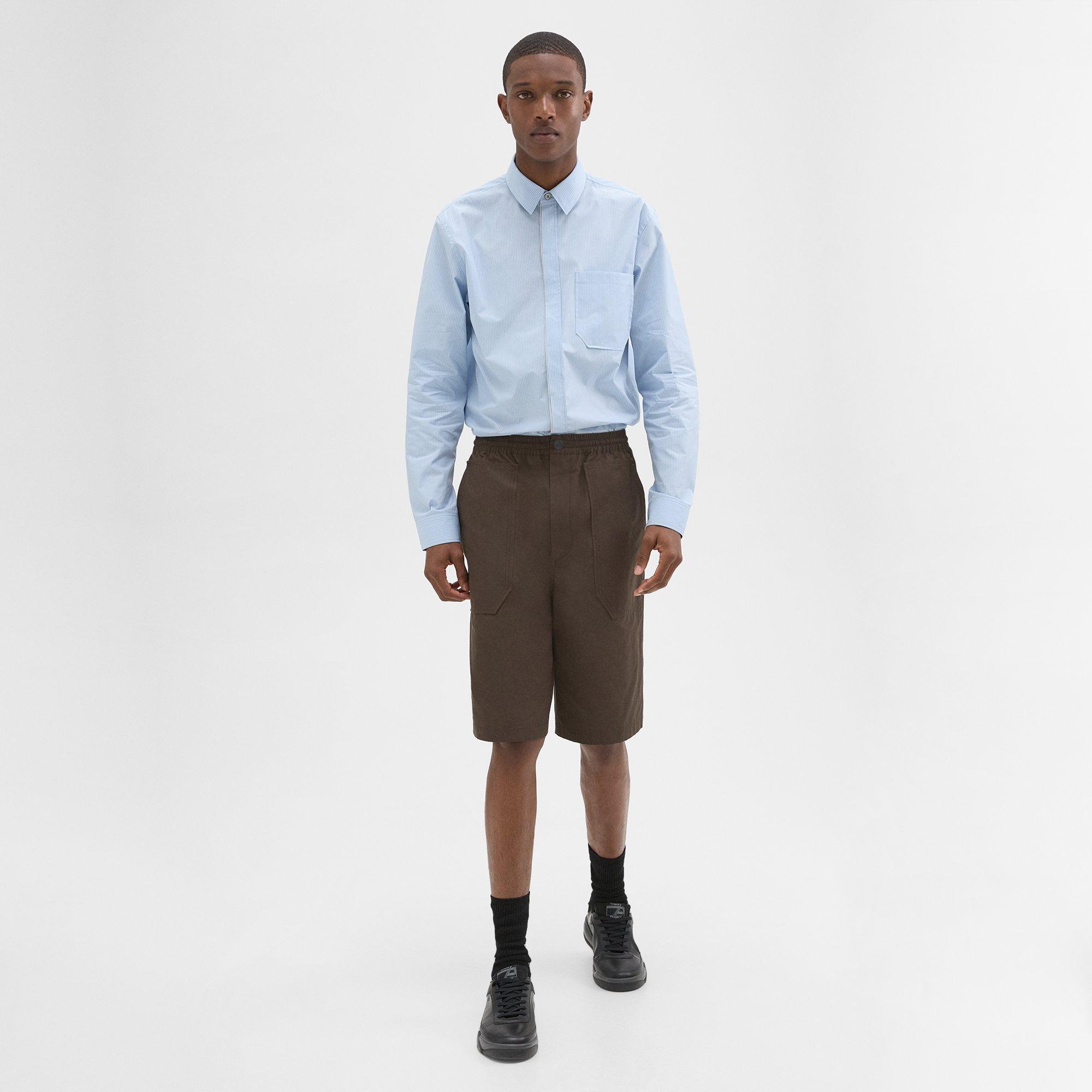 Cotton-Blend Pull-On Short - 6