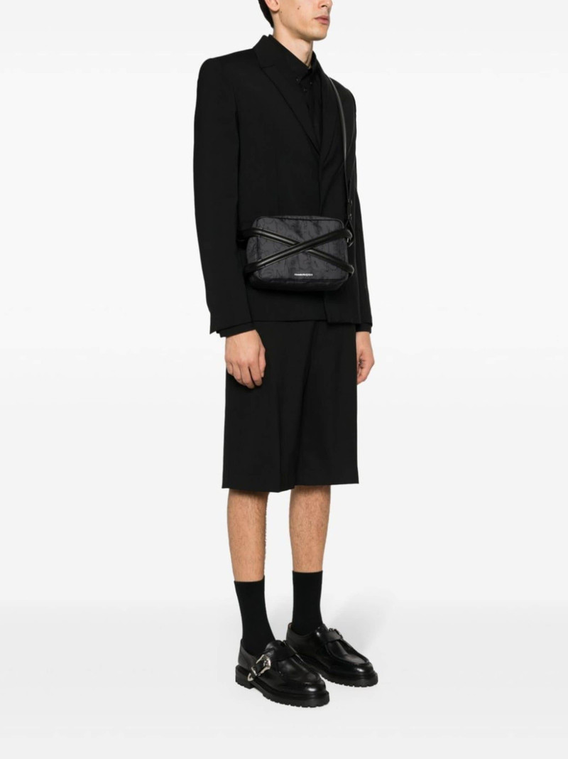 Alexander McQueen The Harness zipped camera bag outlook