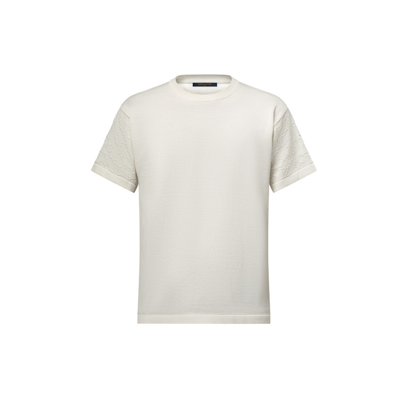 Short-Sleeved Cotton Crewneck 1