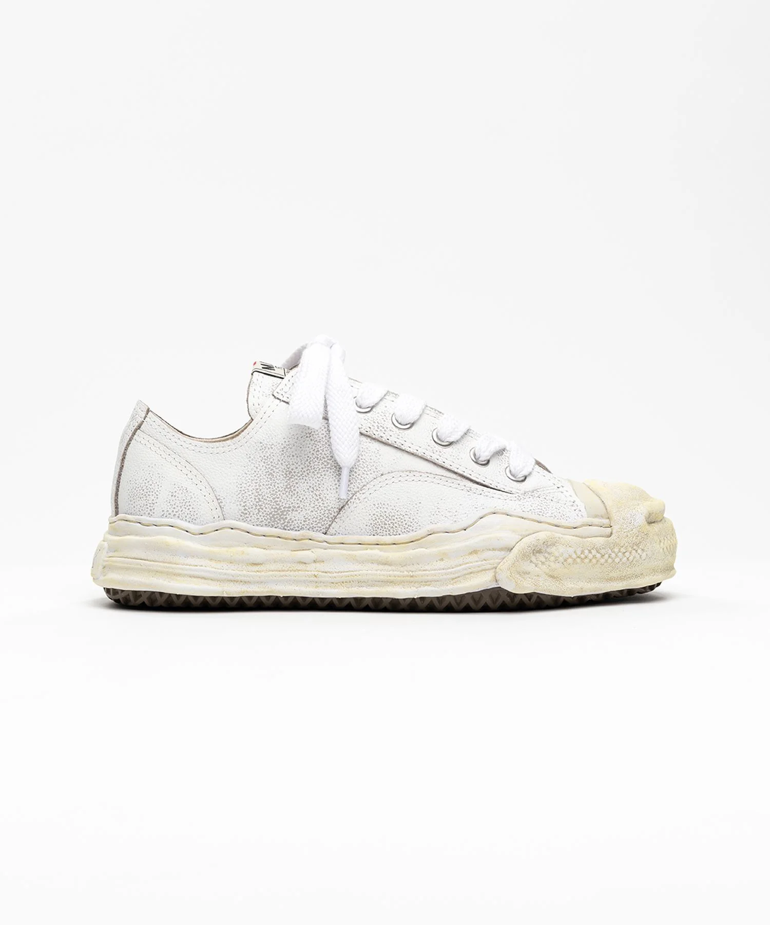 "HANK" OG Sole Shrink Leather Low-top Sneaker - 1