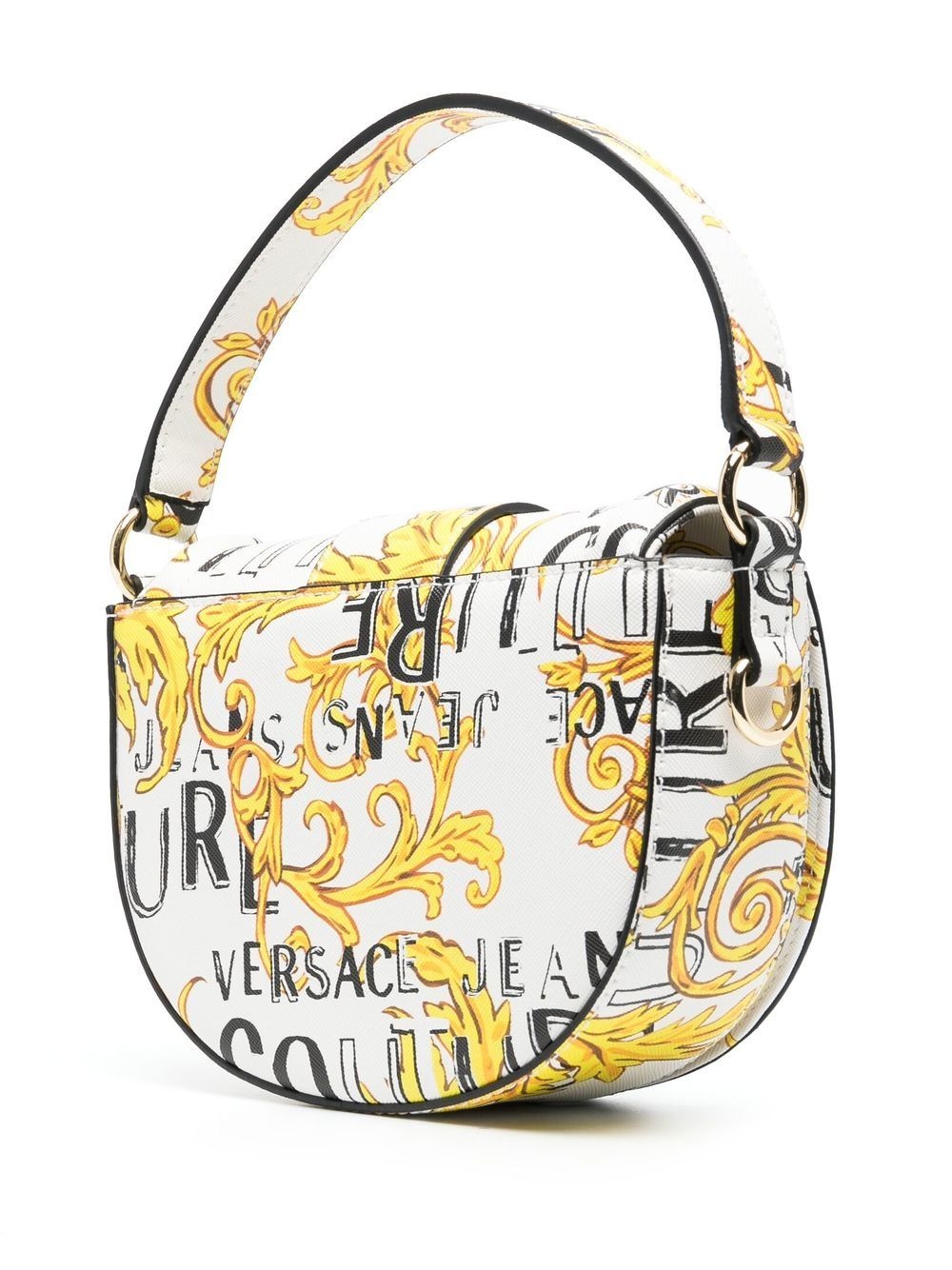 Couture-print shoulder bag - 4