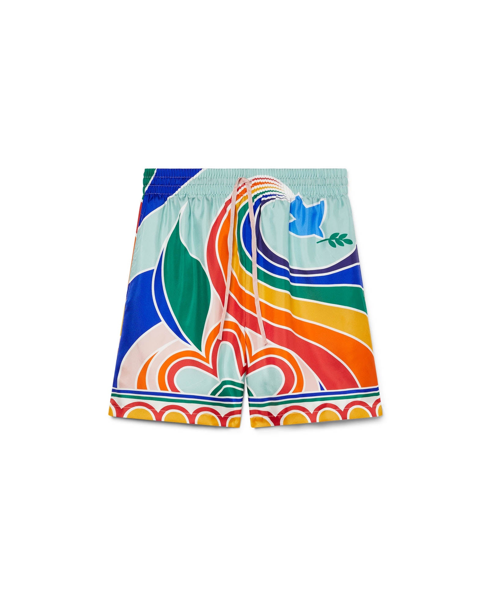 Le Pouvoir Des Fleurs Silk Shorts - 1