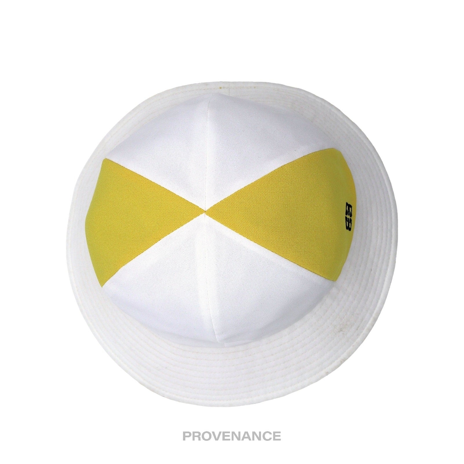 Givenchy Givenchy 4G Bucket Hat - Yellow White Patchwork  display picture 1
