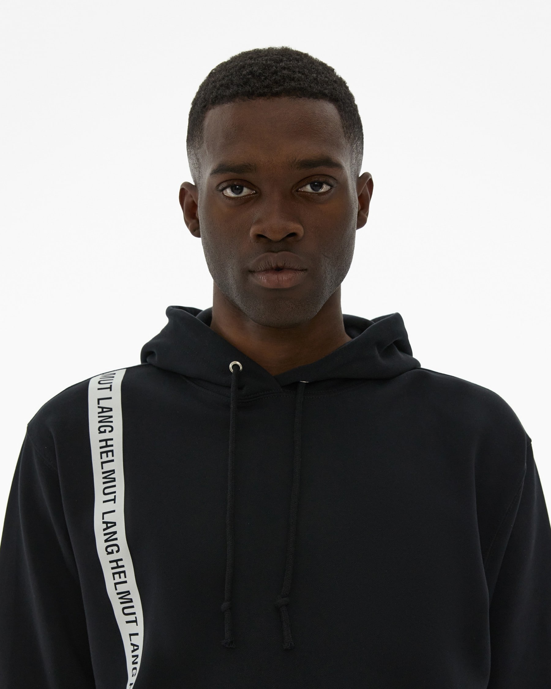 STRIPED LOGO HOODIE - 7
