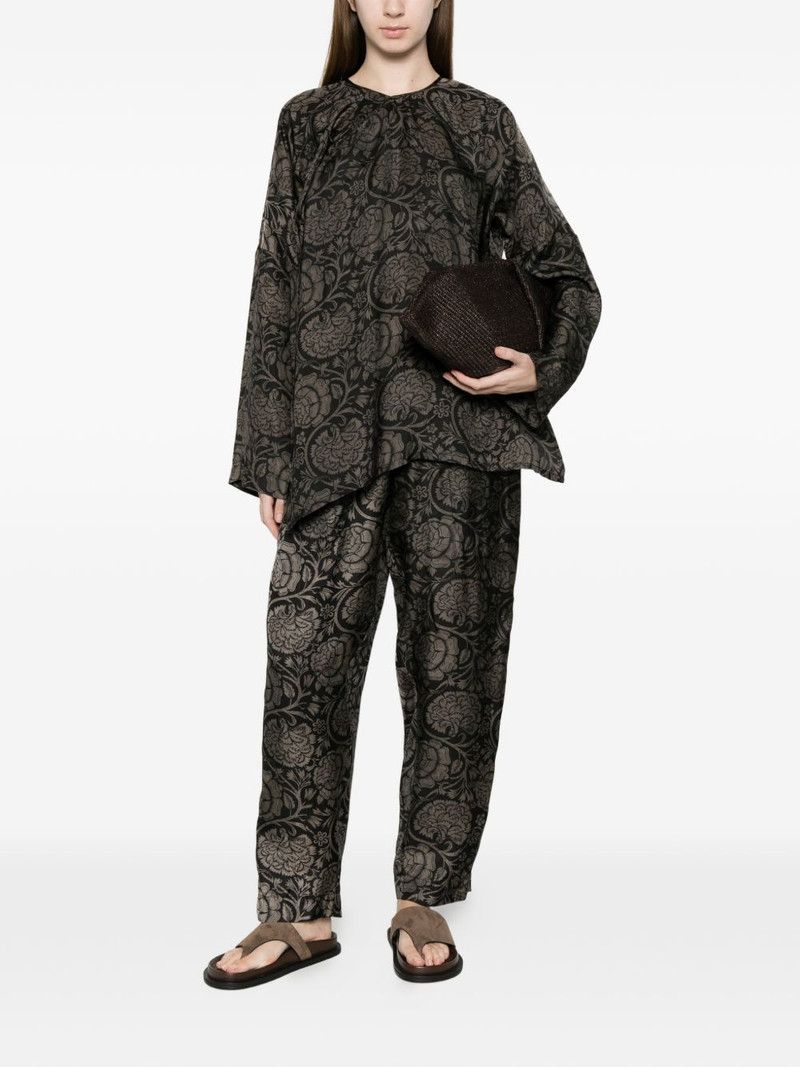UMA WANG Palmer floral trousers outlook