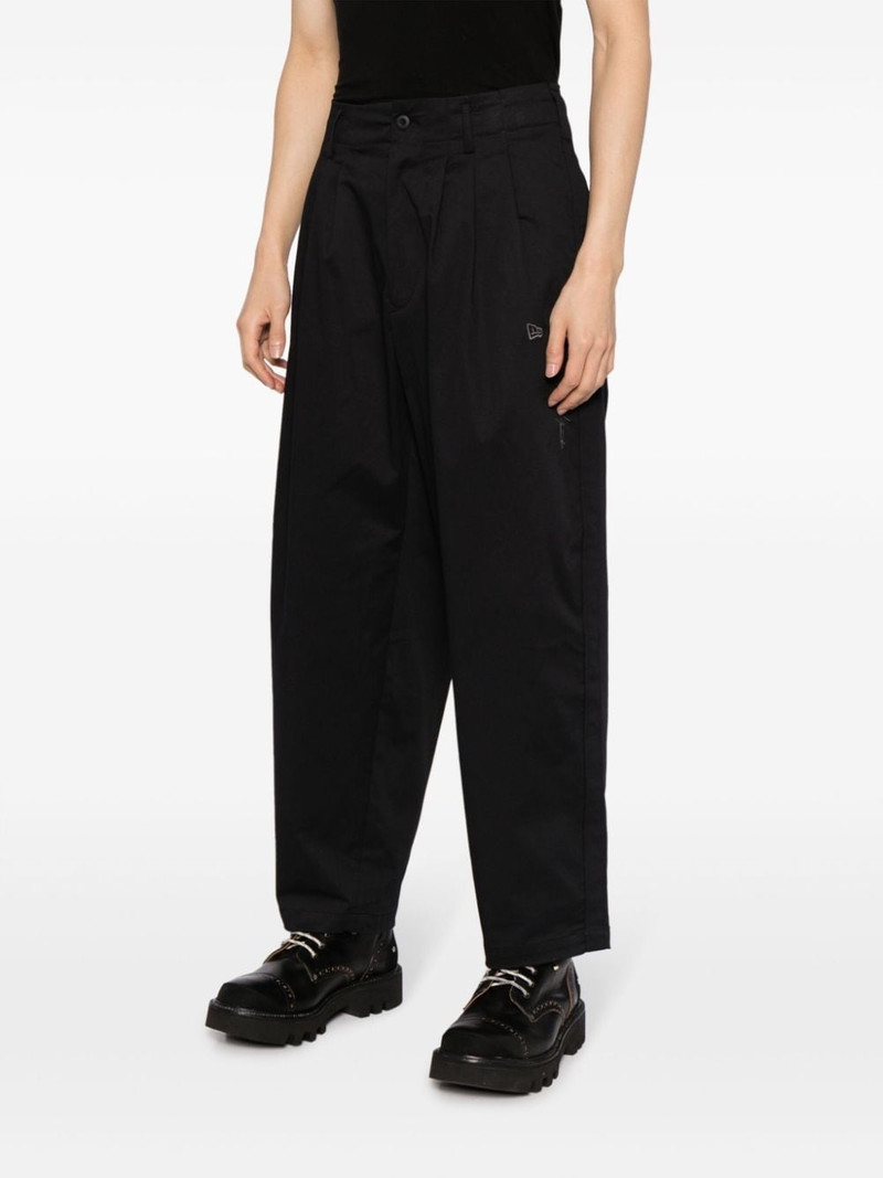 x New Era pleat-detail trousers 3