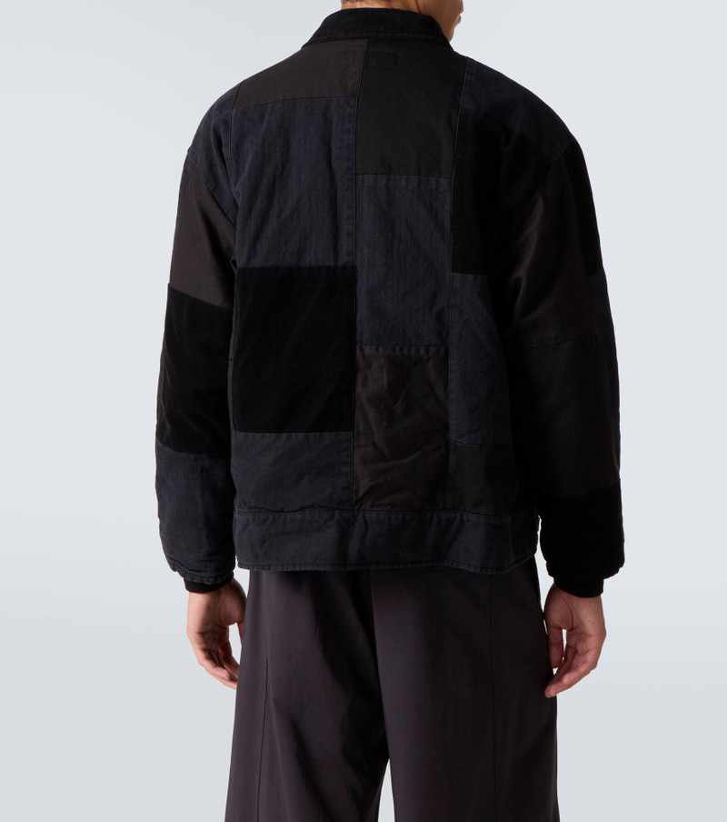 Paneled cotton Oxford jacket 4