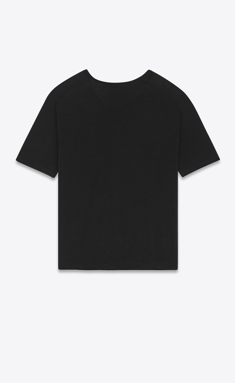 SAINT LAURENT monogram t-shirt outlook