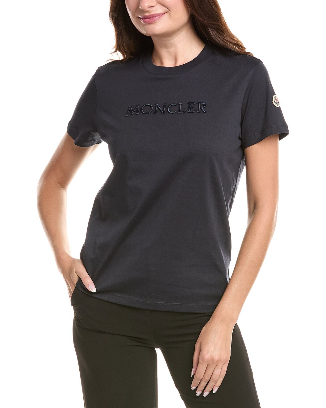 Moncler Embroidered Logo T-Shirt - 1