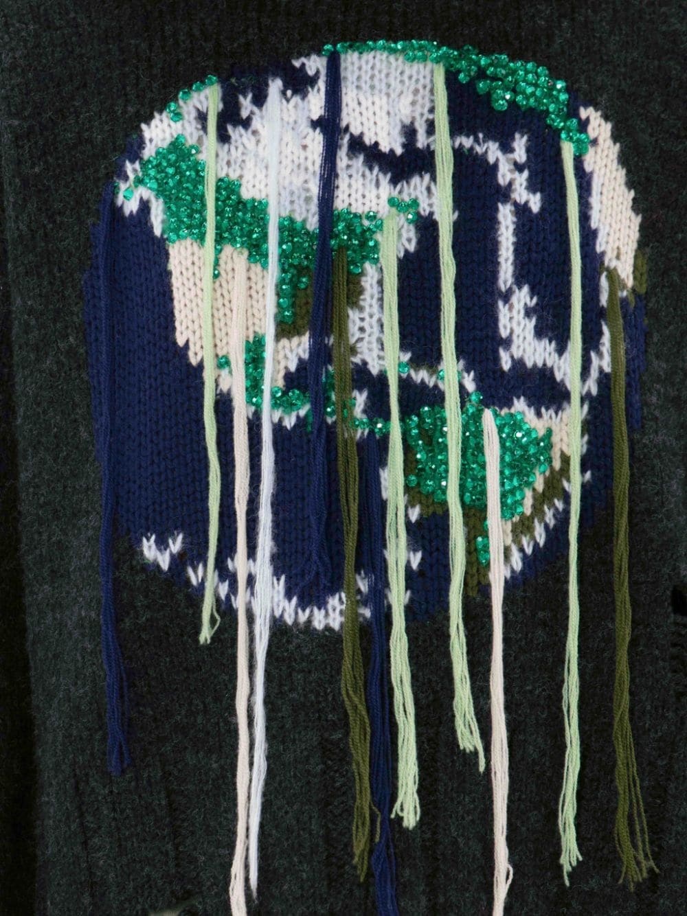 FRINGED GLOBE JUMPER - 5