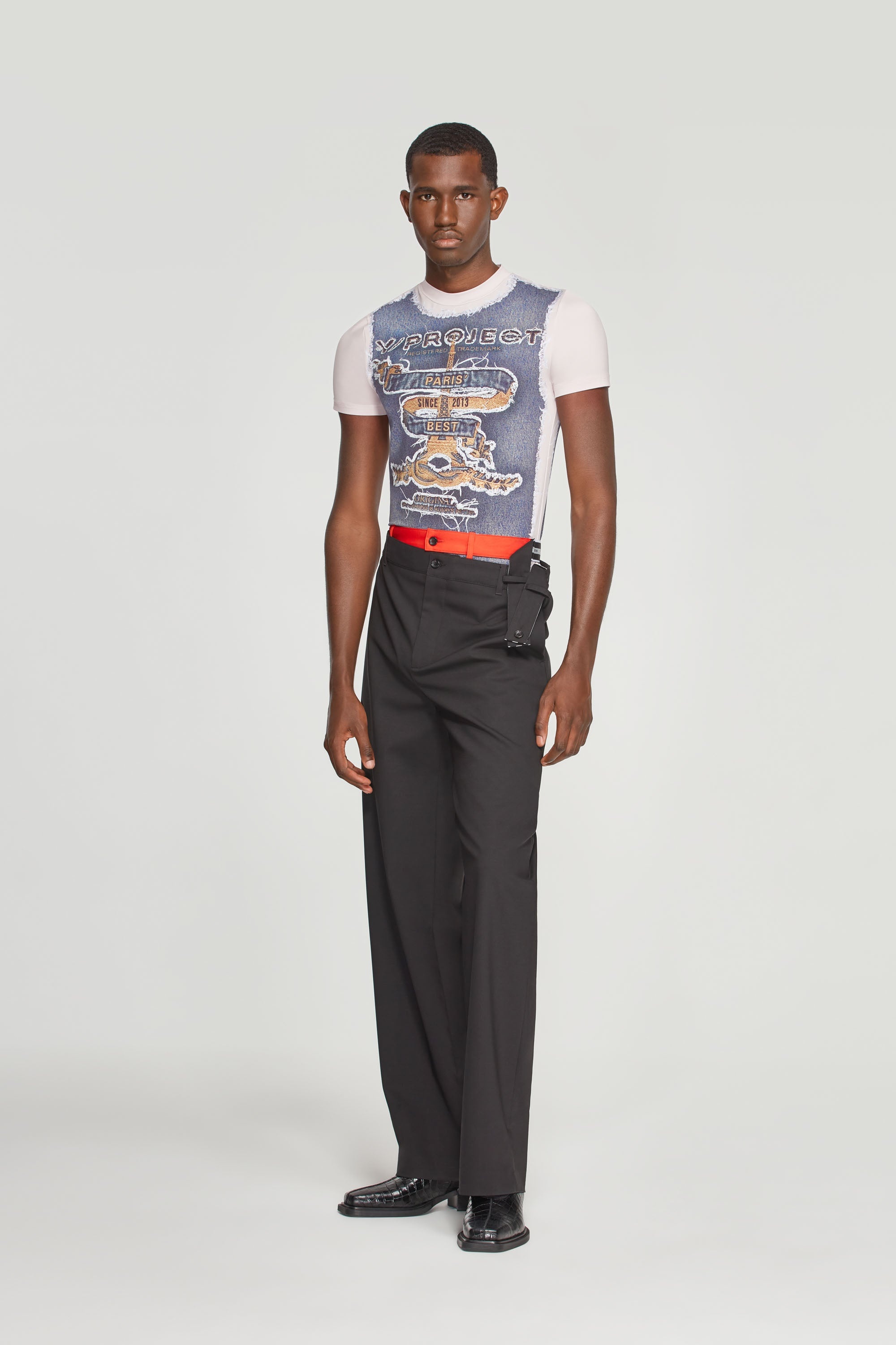 Multi Waistband Pants - 5