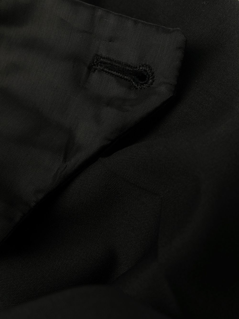 tailored logo-plaque trousers - 6