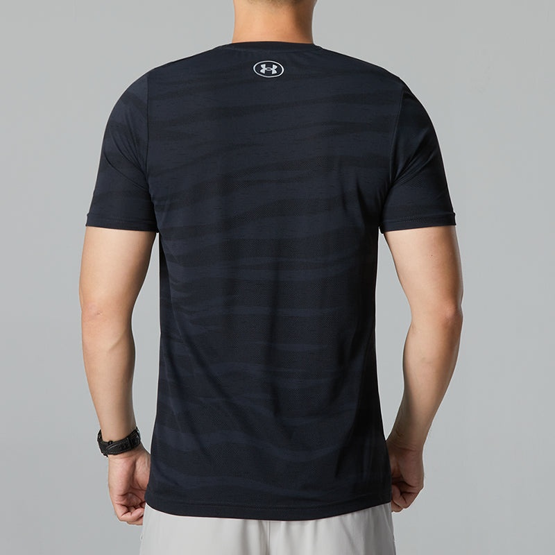 Under Armour Seamless Wave T-shirt 'Black' 1373726-001 - 4