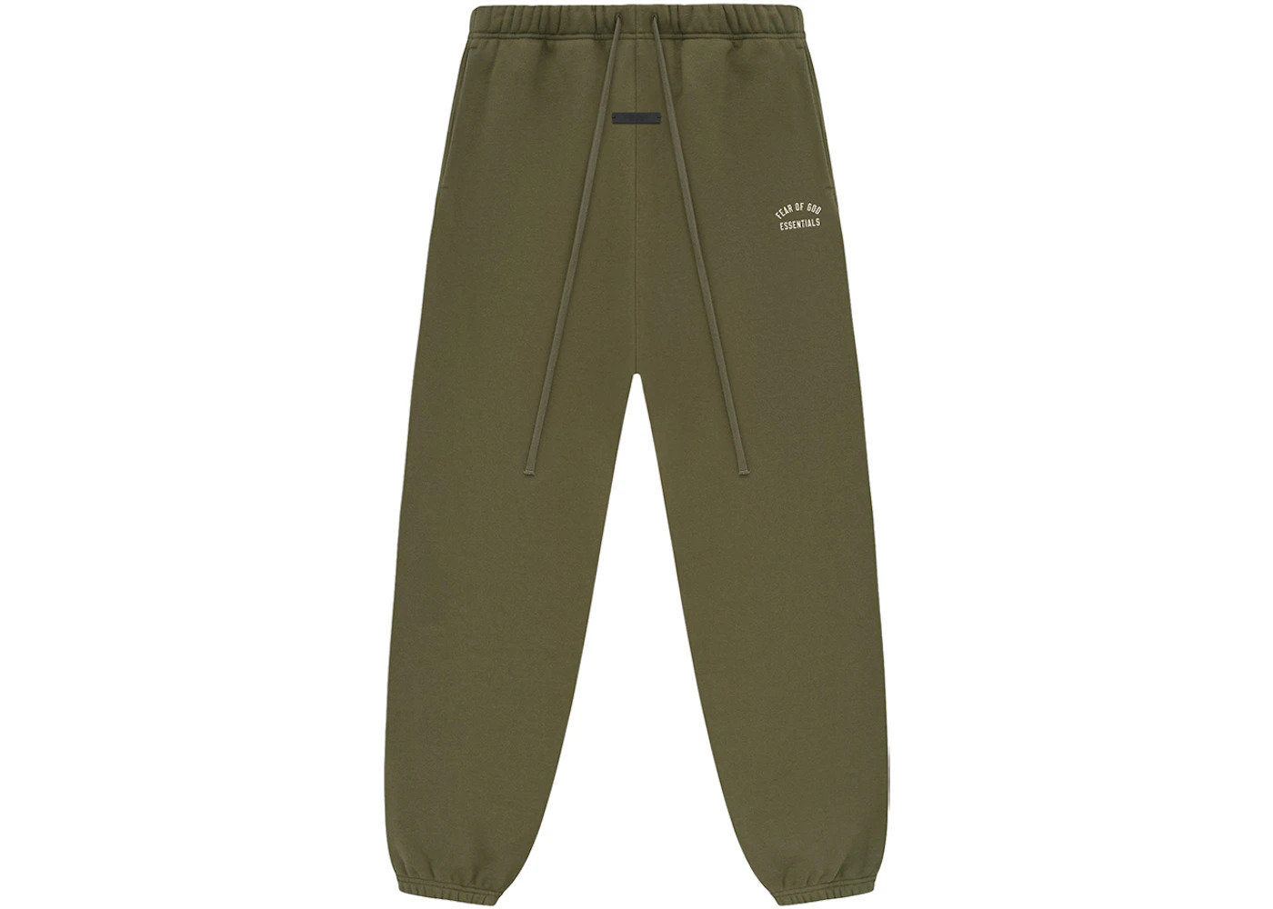 Fear of God Essentials Womens Fleece Sweatpant Military - 1