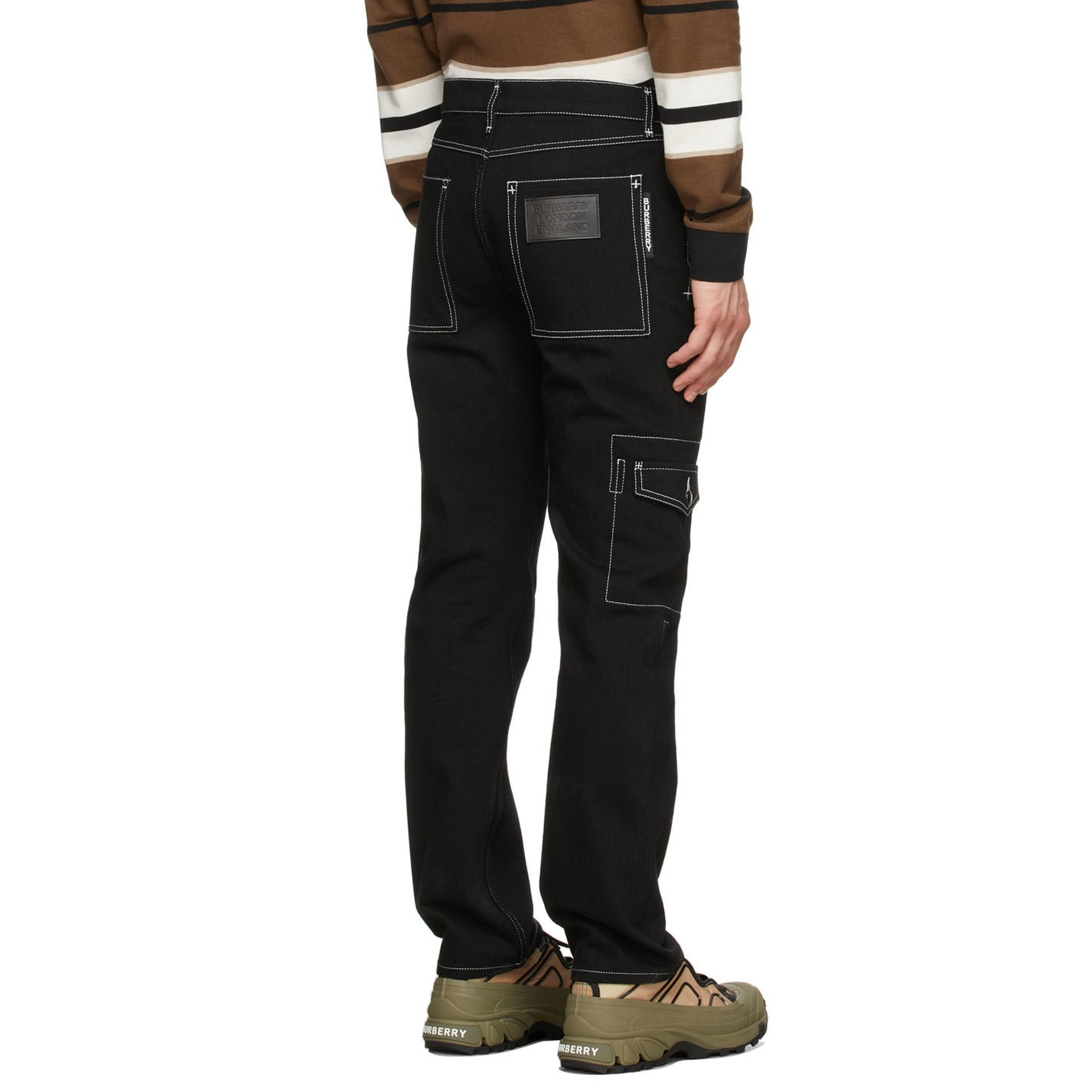 Burberry Denim Cargo Pants Men - 3