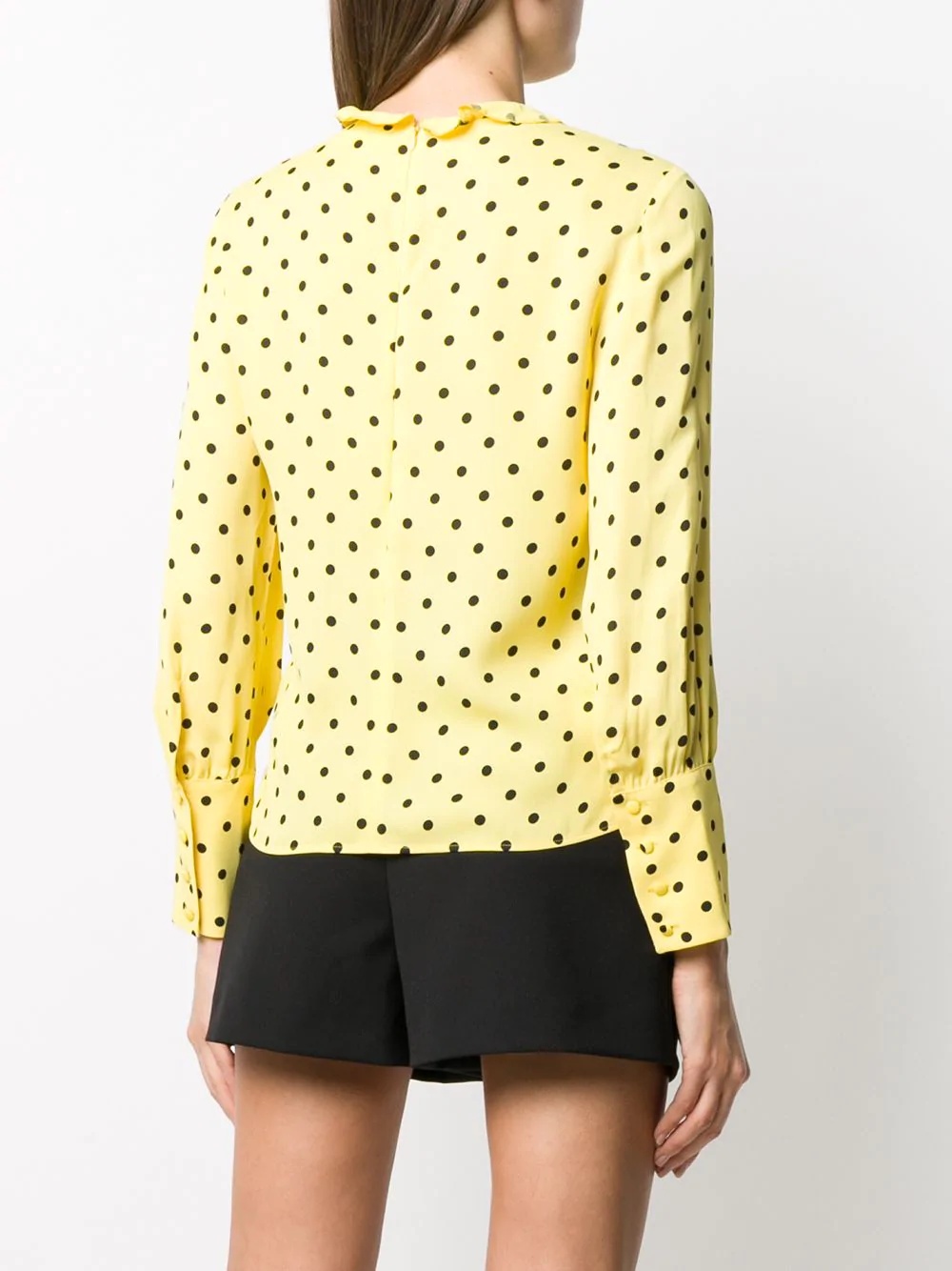 polka dot blouse - 4