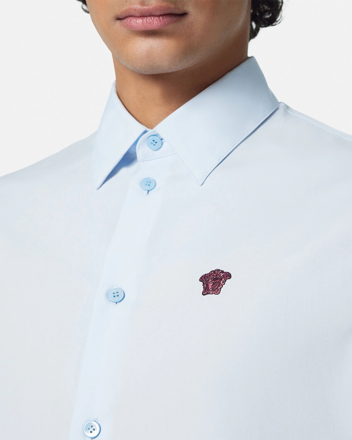 Embroidered Medusa Shirt - 3