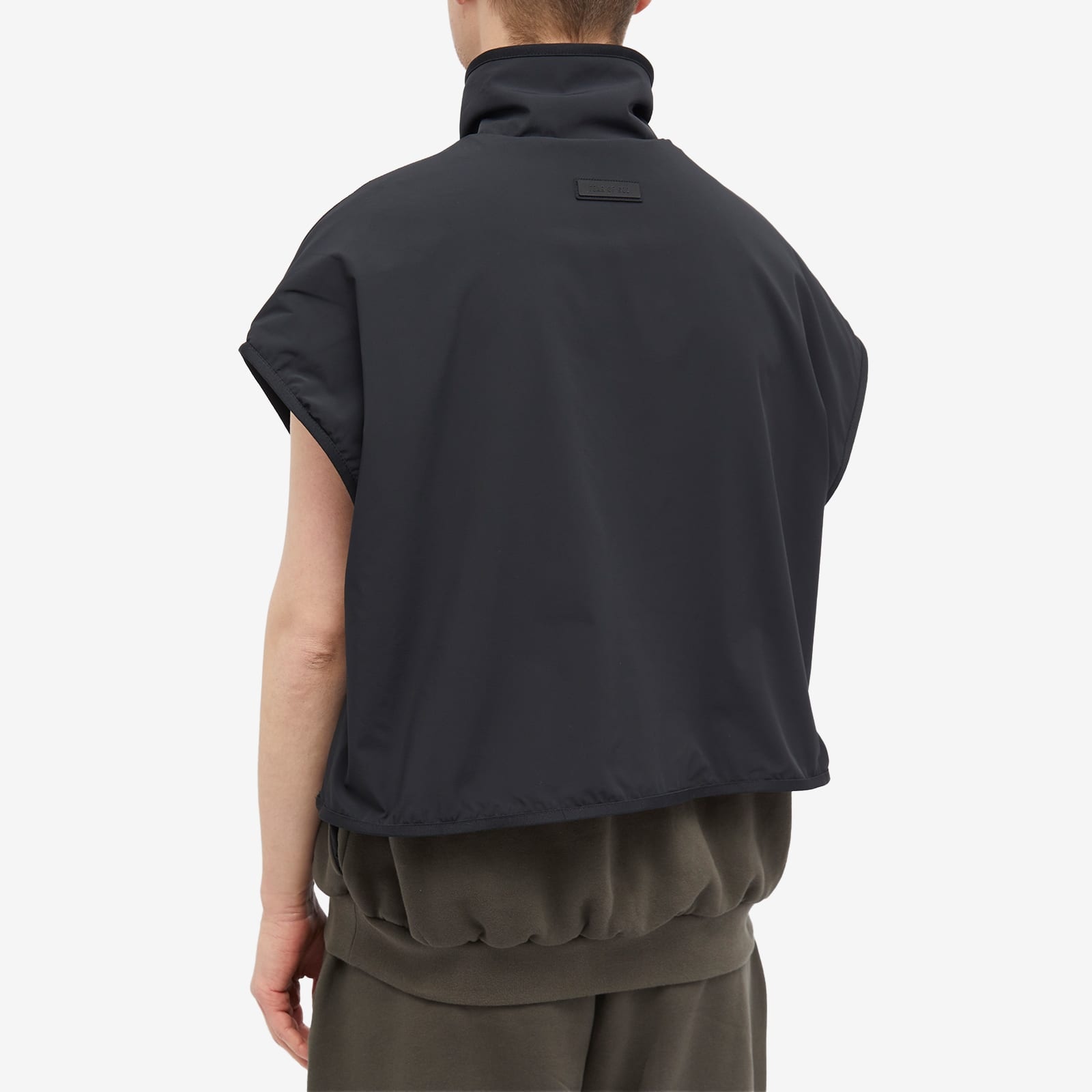 Fear of God ESSENTIALS Spring Nylon Fleece Mockneck Vest - 3