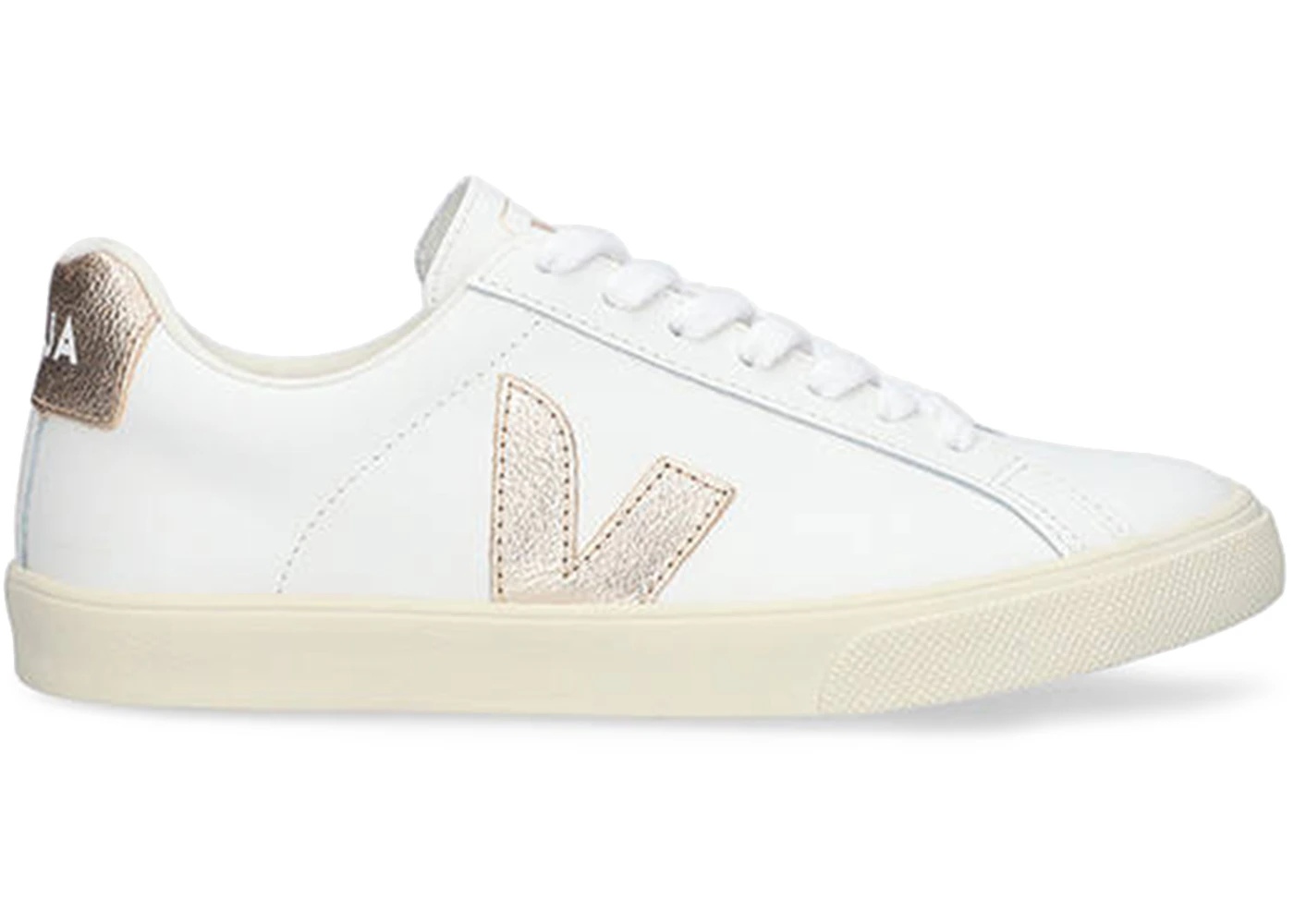 Veja Esplar Leather White Platine - 1