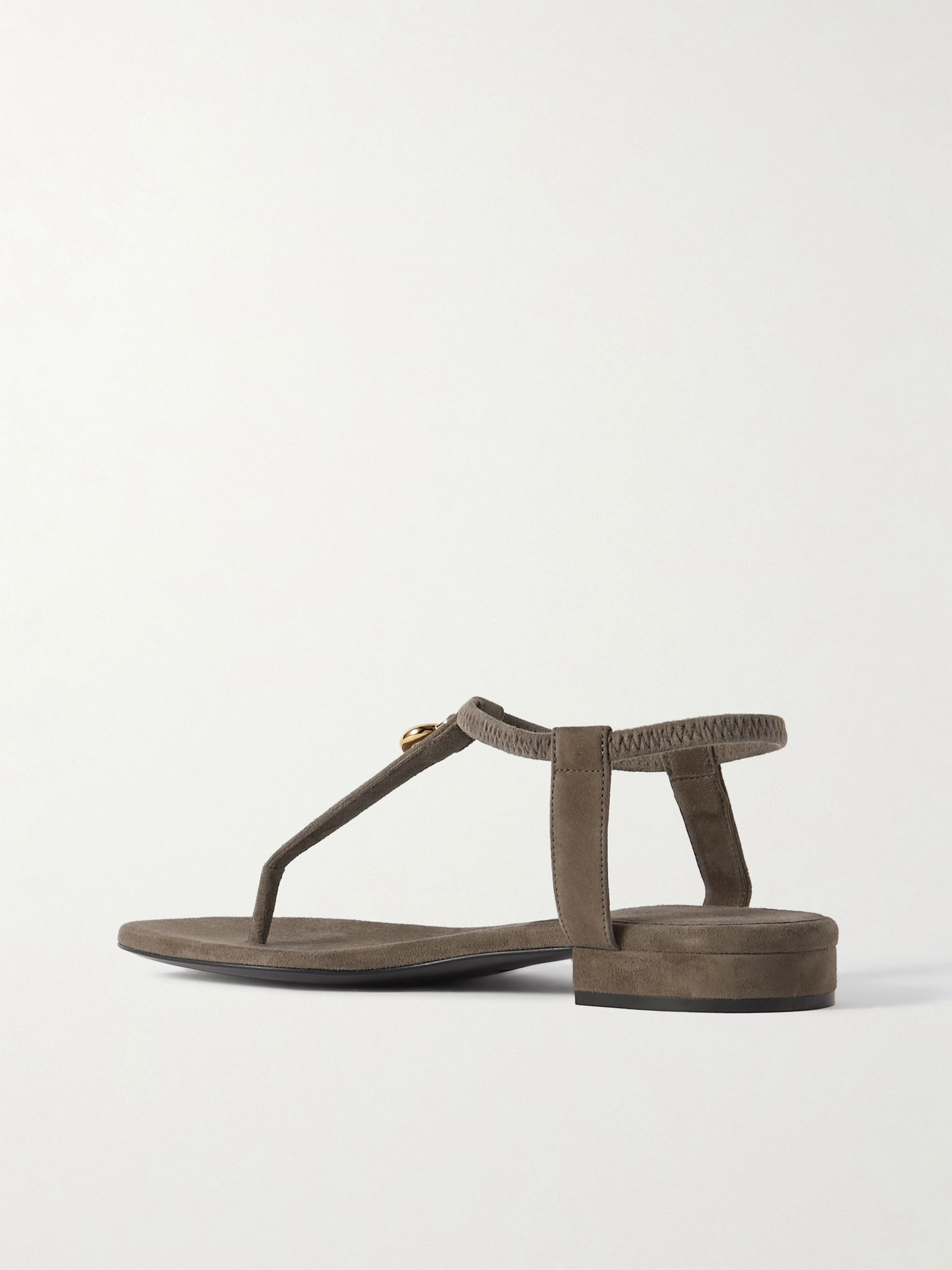 Mindil embellished suede sandals Tan - 3