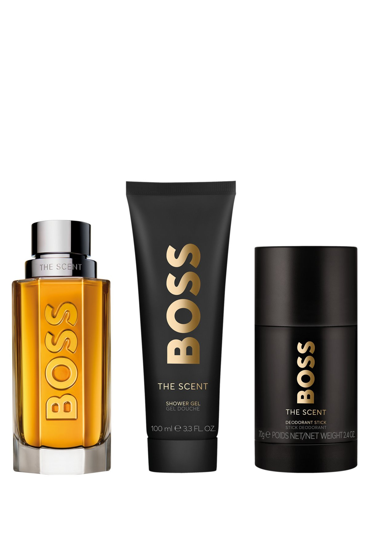 BOSS THE SCENT FOR HIM EAU DE TOILETTE 100ML GIFT SET - 2