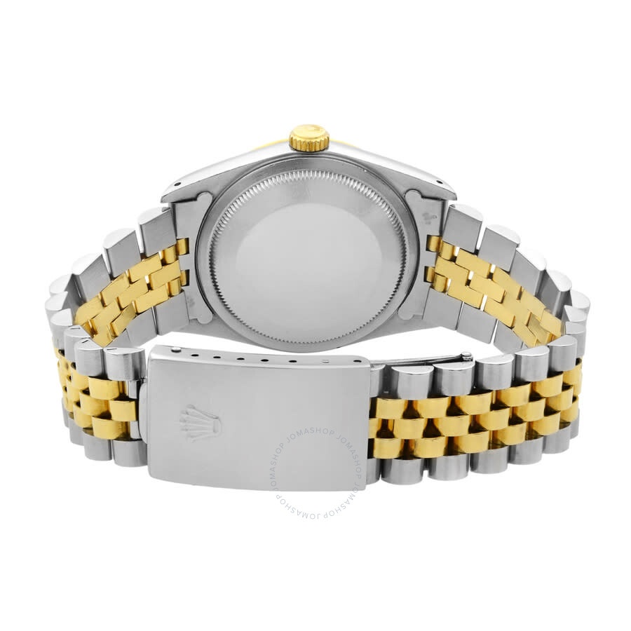 Pre-owned Rolex Datejust Automatic Chronometer Champagne Dial Men's Watch 16233 CSJ - 4