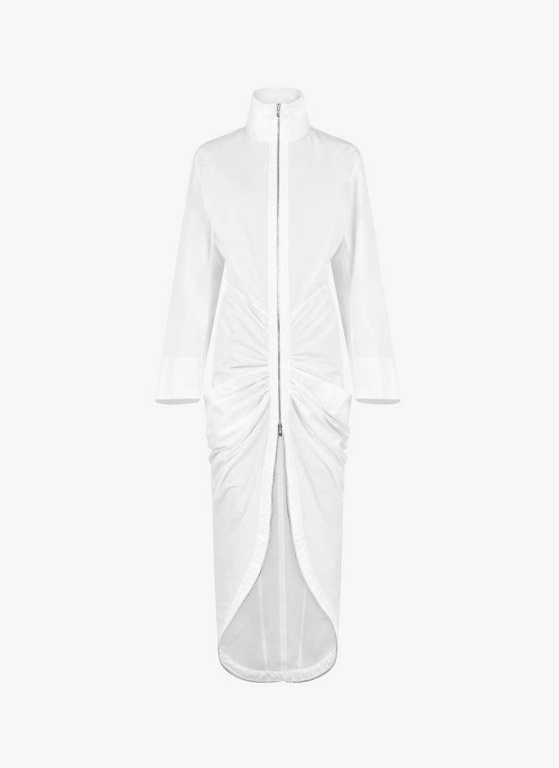 POPLIN에 있는 MAXI ZIPPED DRESS - 1