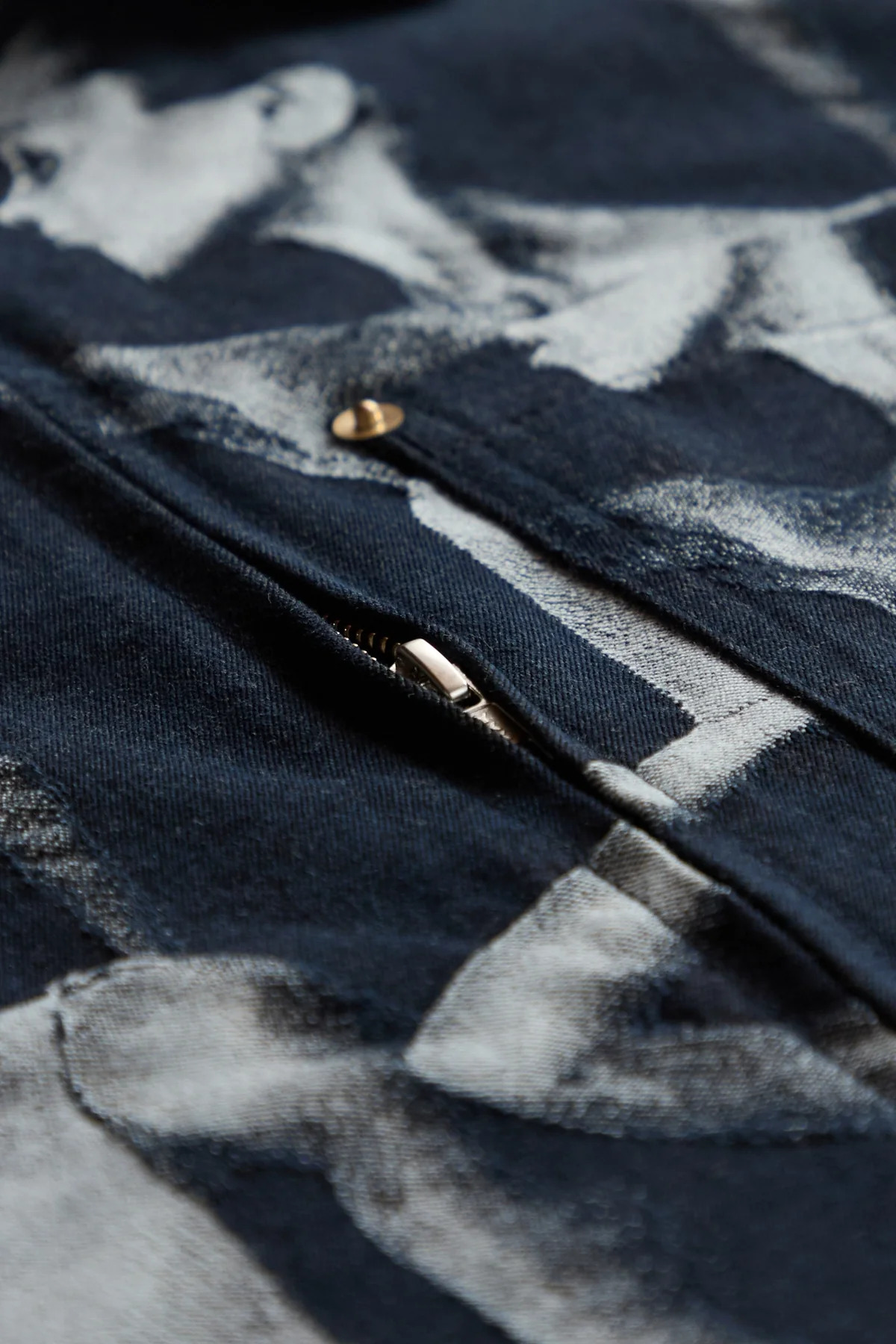 Wales Bonner Jet Zip Jacket Indigo - 3