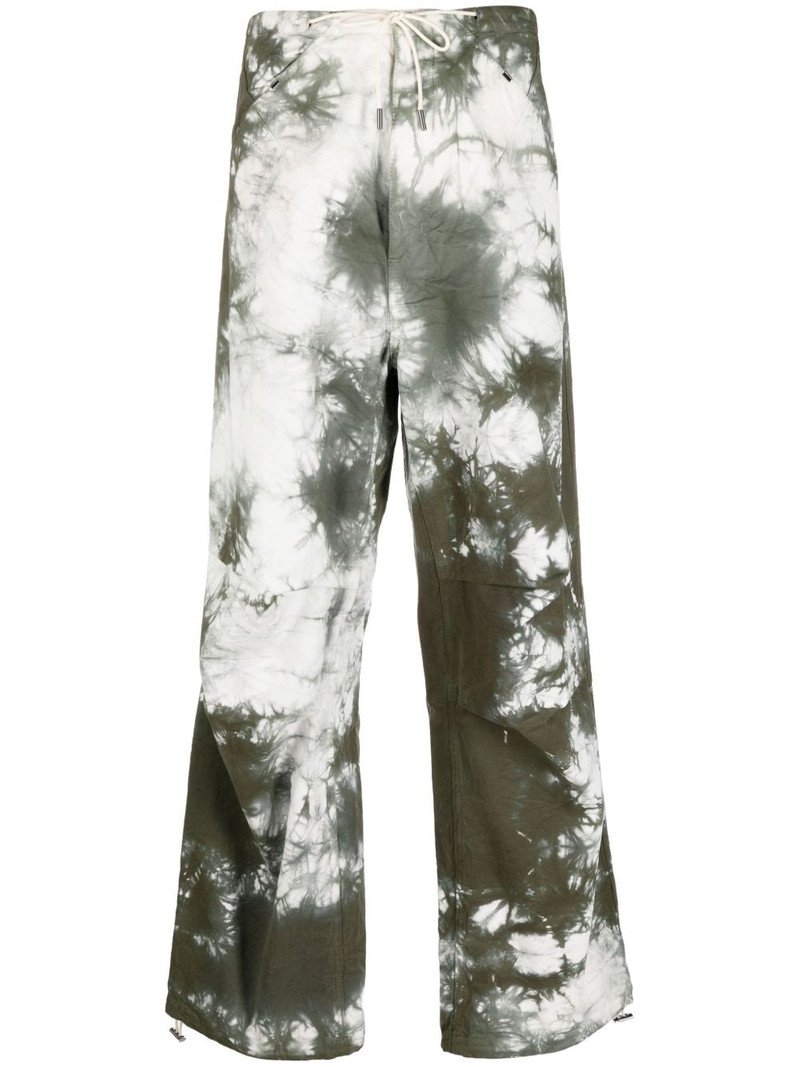tie-dye cargo trousers 1