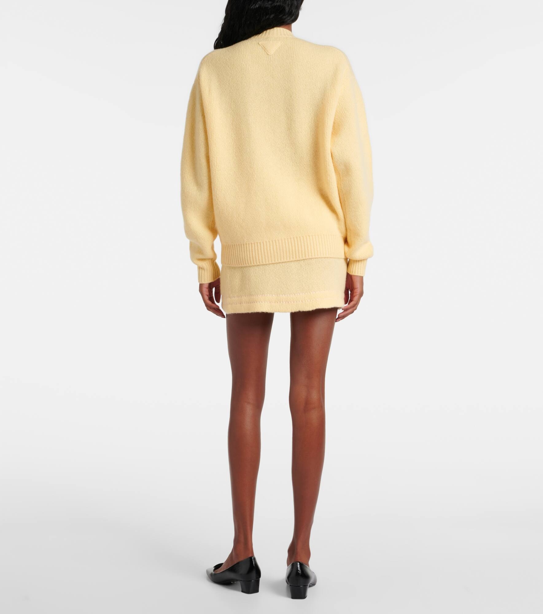 Oversized cashmere cardigan - 3